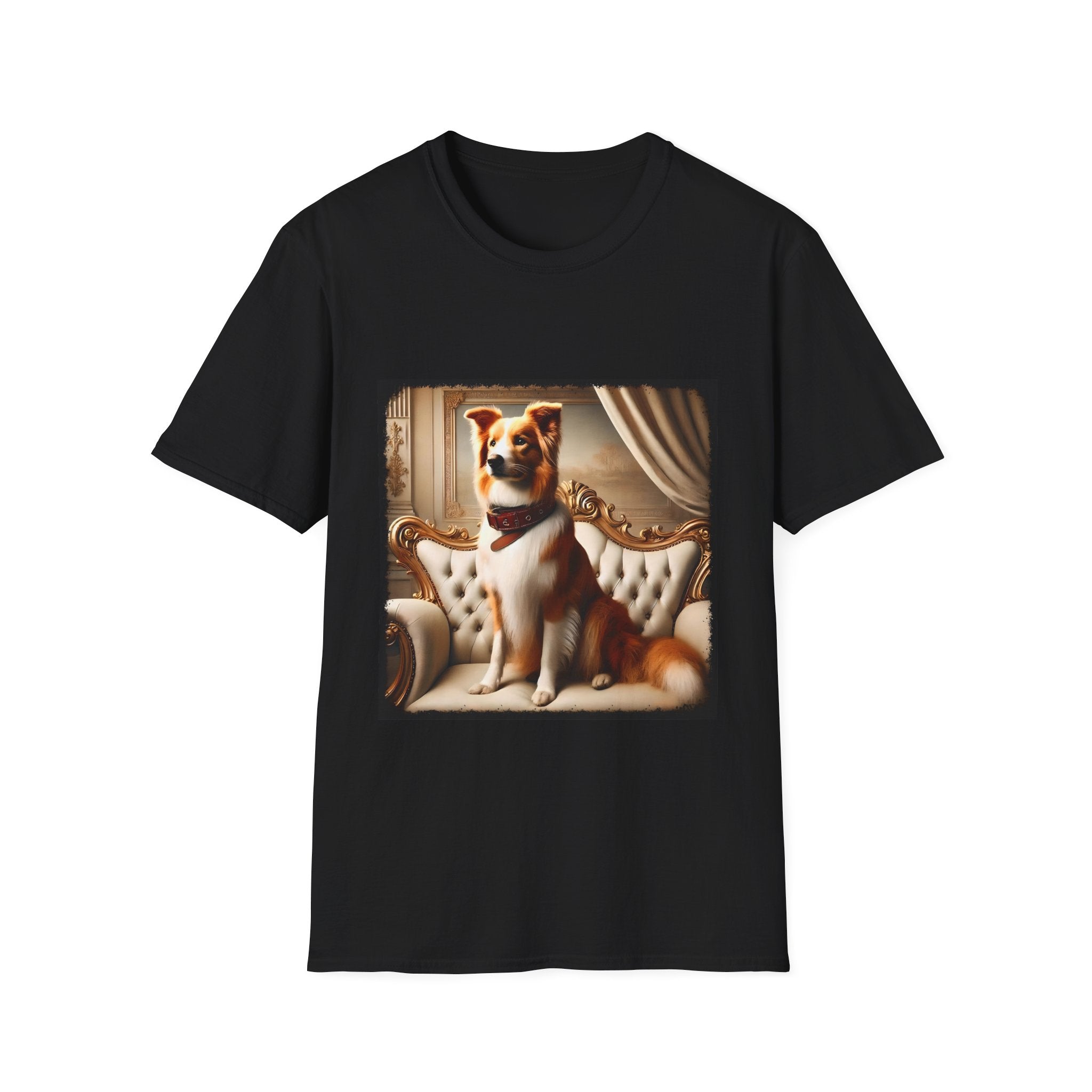 Border Collie Posh Portrait | Unisex Dog T-Shirt