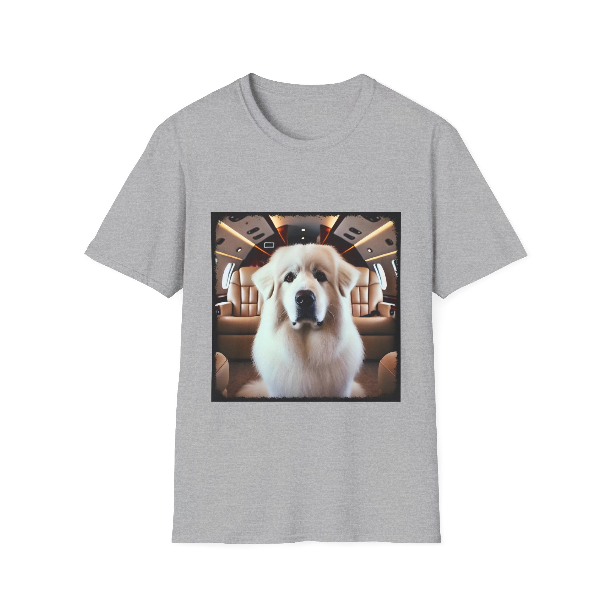 Unisex Great Pyrenees T-Shirt – Very Important Canine Print