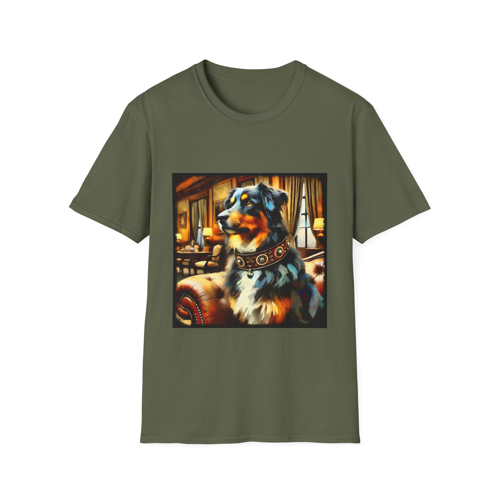 Australian Shepherd Bold Collar Classic | Unisex Dog T-Shirt