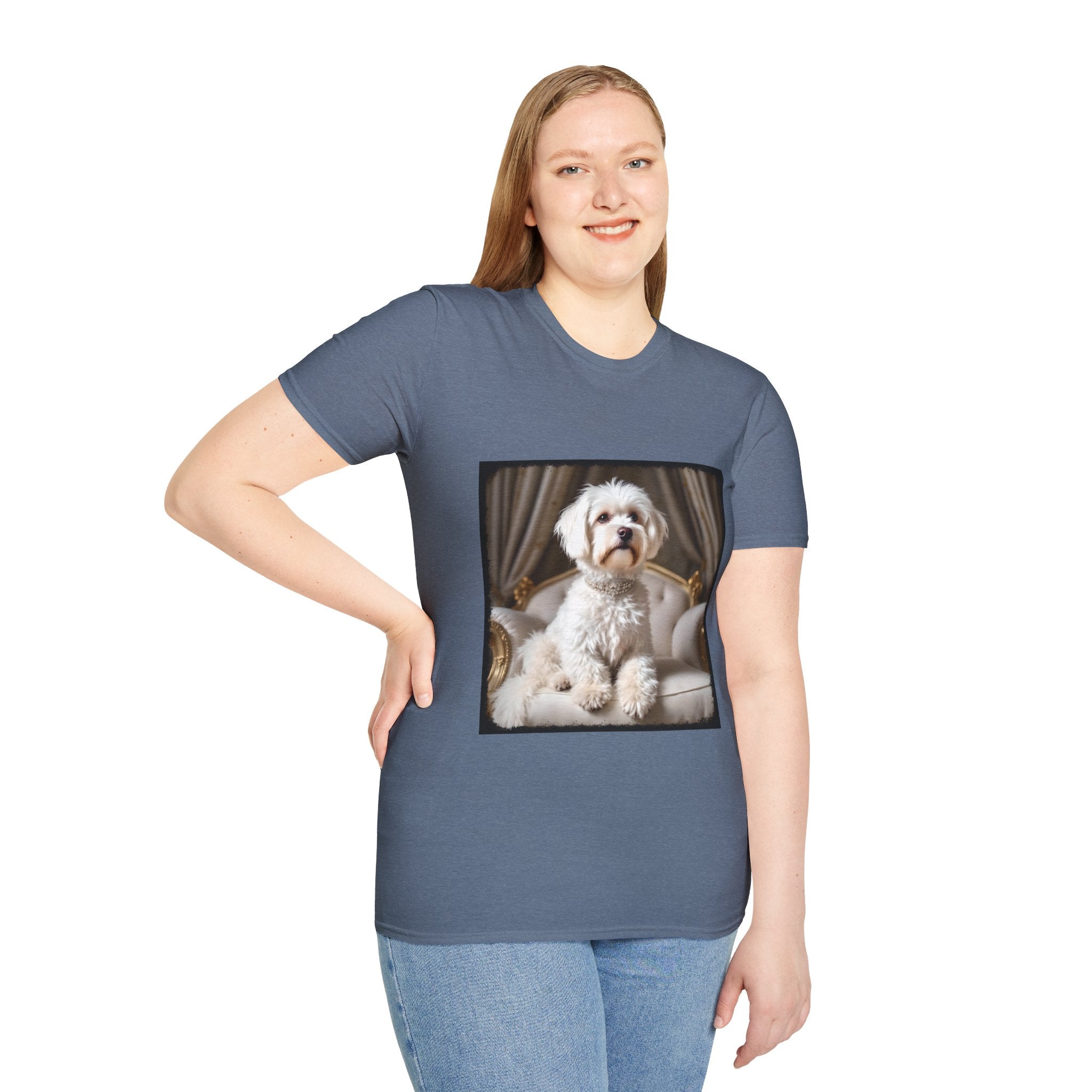 Maltese Royal Princess | Unisex Dog T-Shirt
