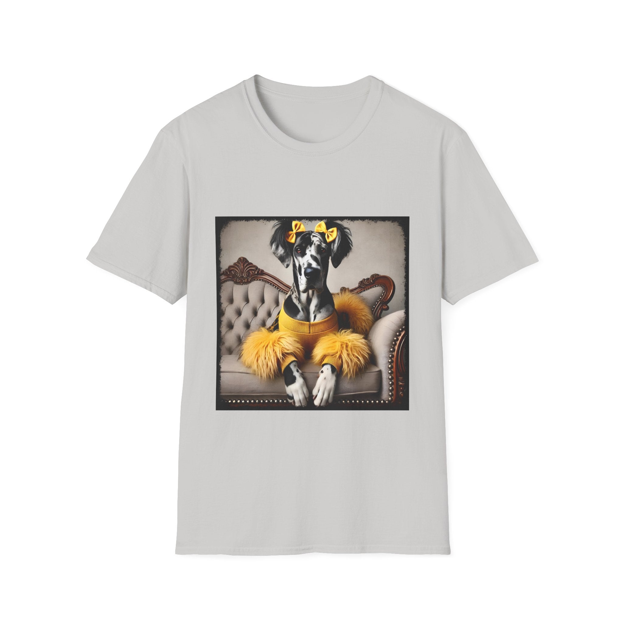 Great Dane Glamour Belle | Unisex Dog T-Shirt