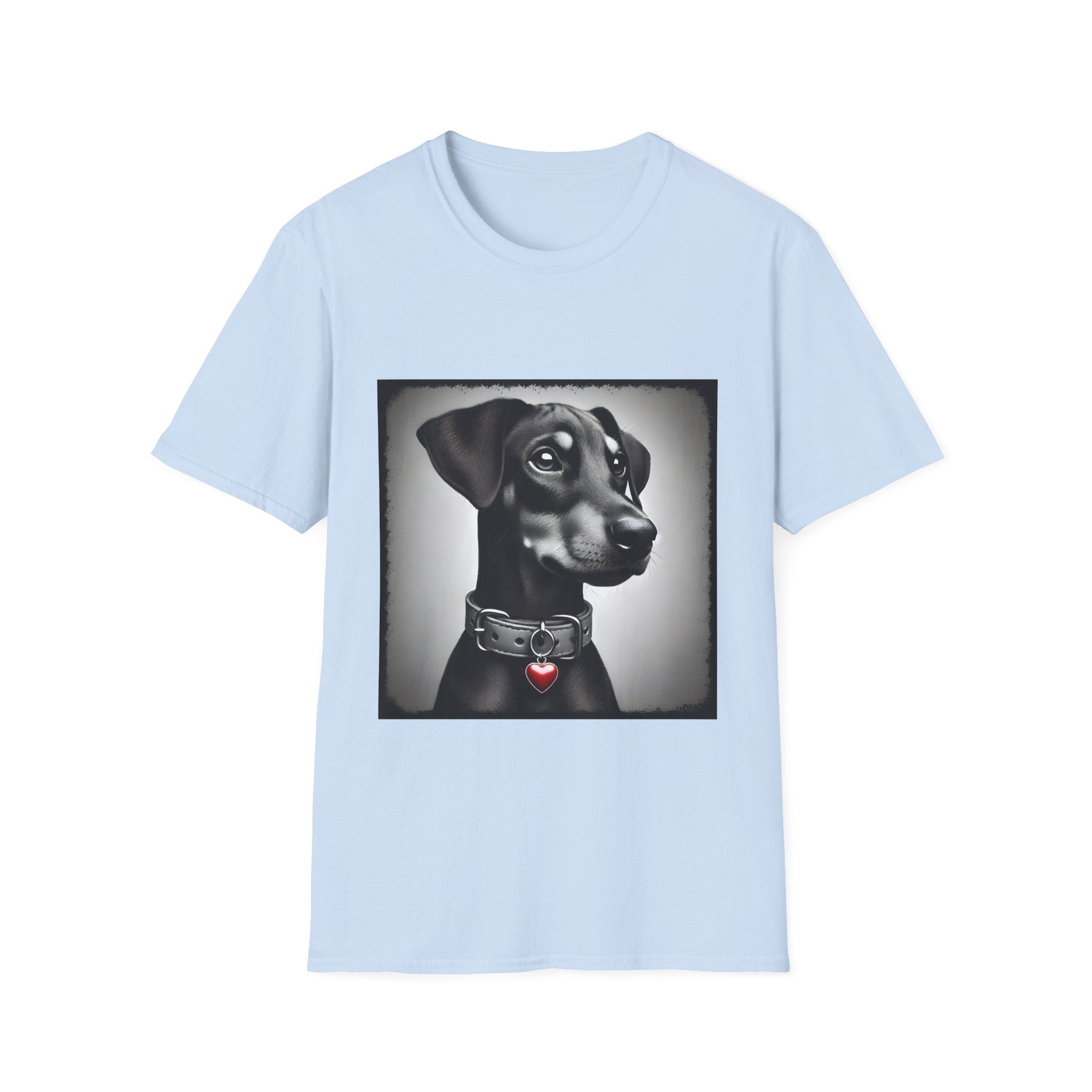 Doberman Pinscher Heart Charmer | Unisex Dog T-Shirt
