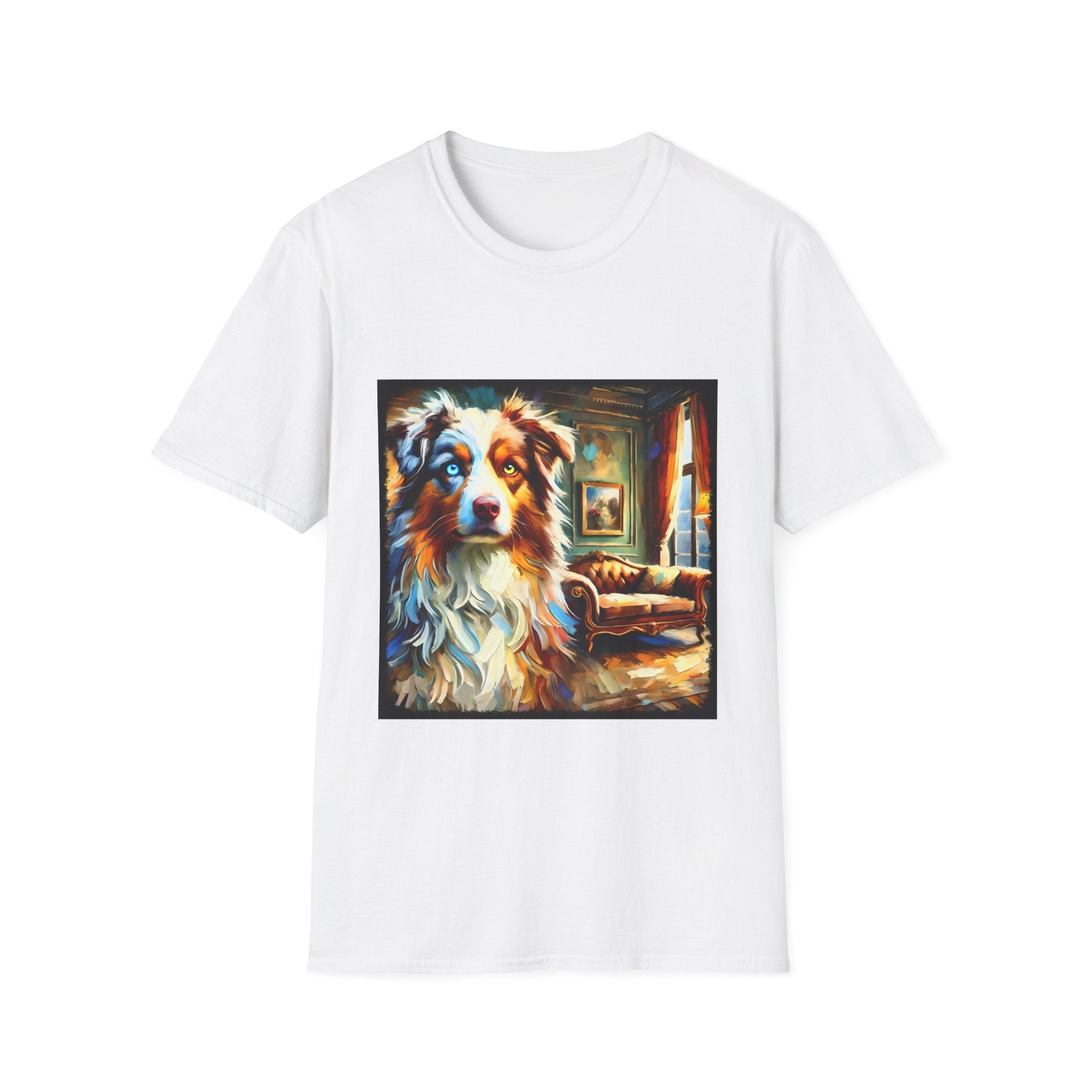 Australian Shepherd Artsy Classic | Unisex Dog T-Shirt