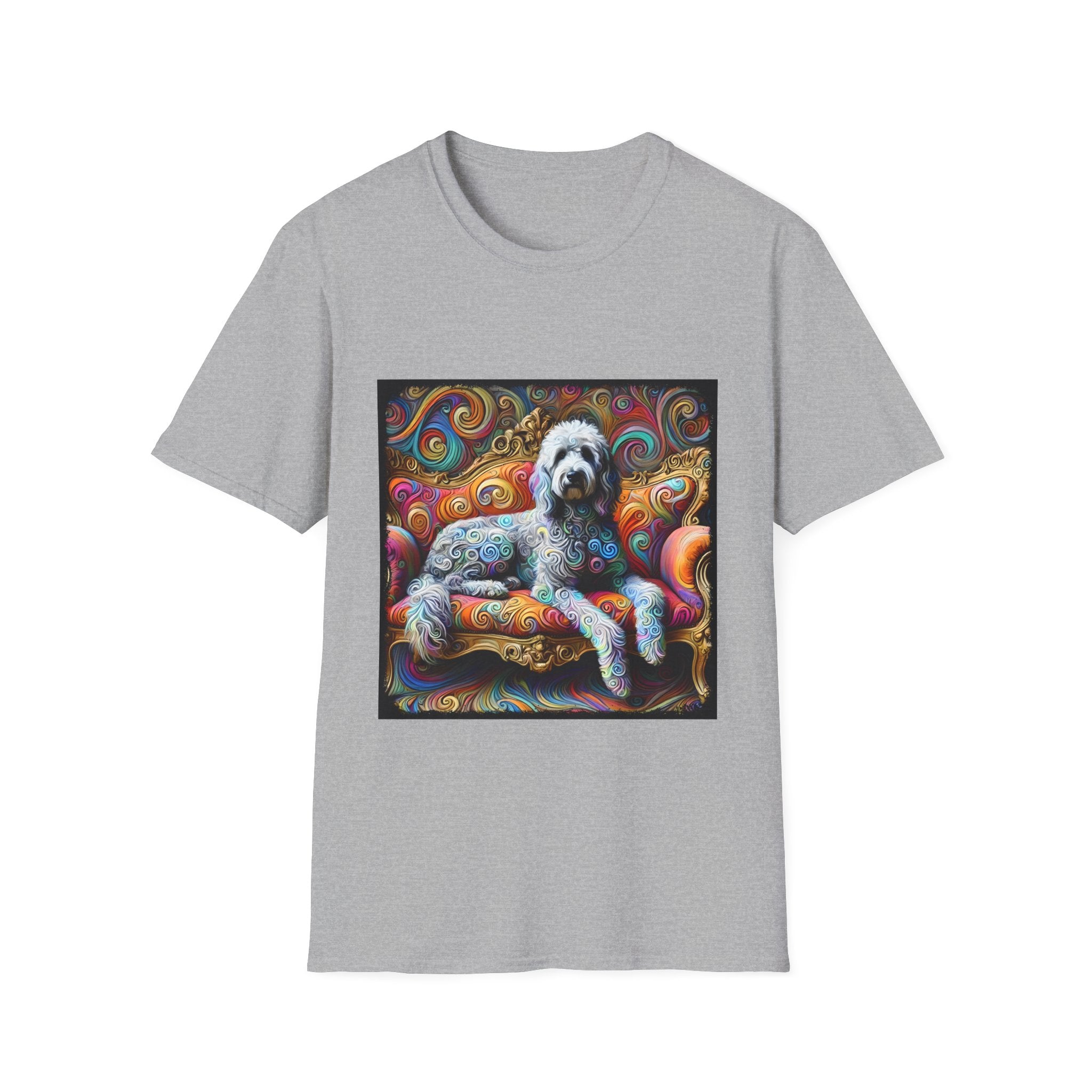 Labradoodle Vivid Swirl | Unisex Dog T-Shirt