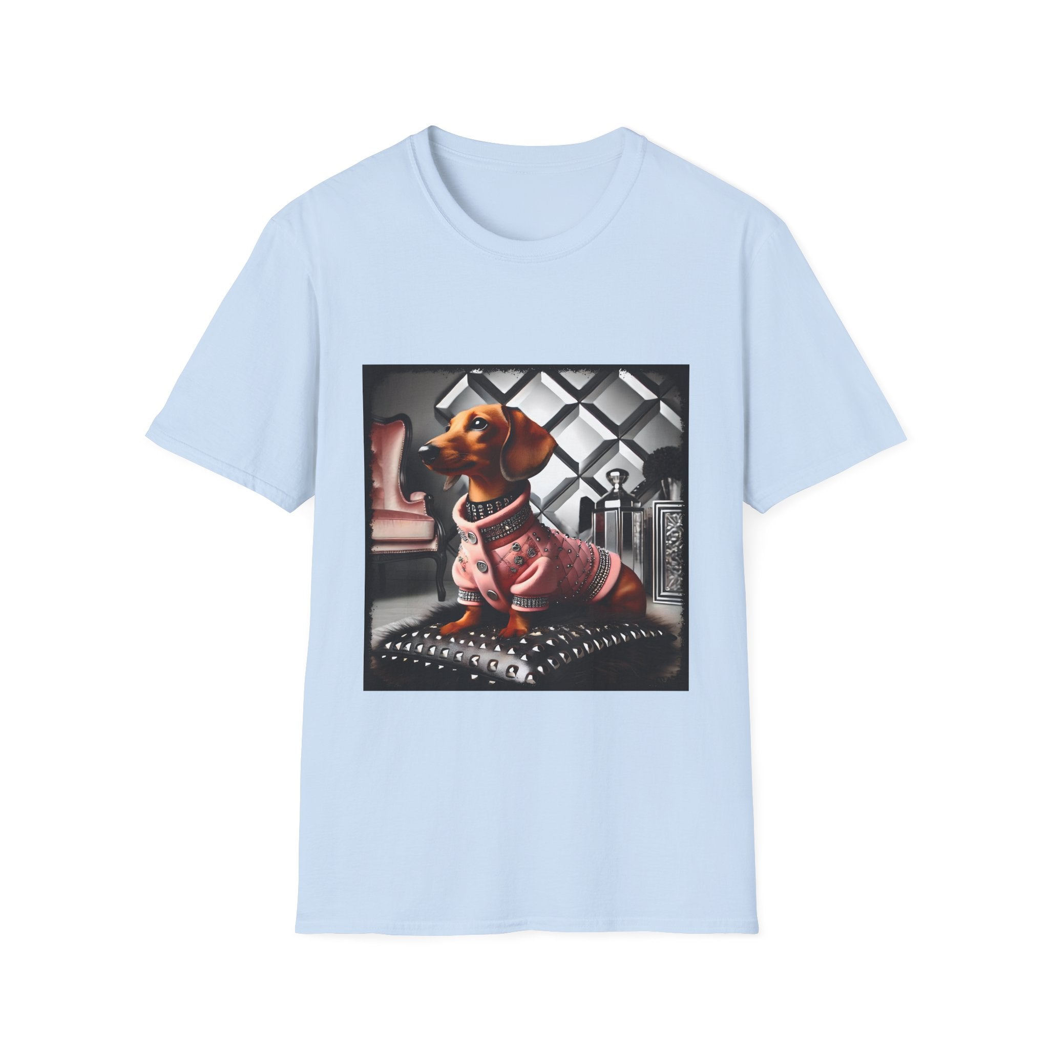 Dachshund Glam Icon | Unisex Dog T-Shirt
