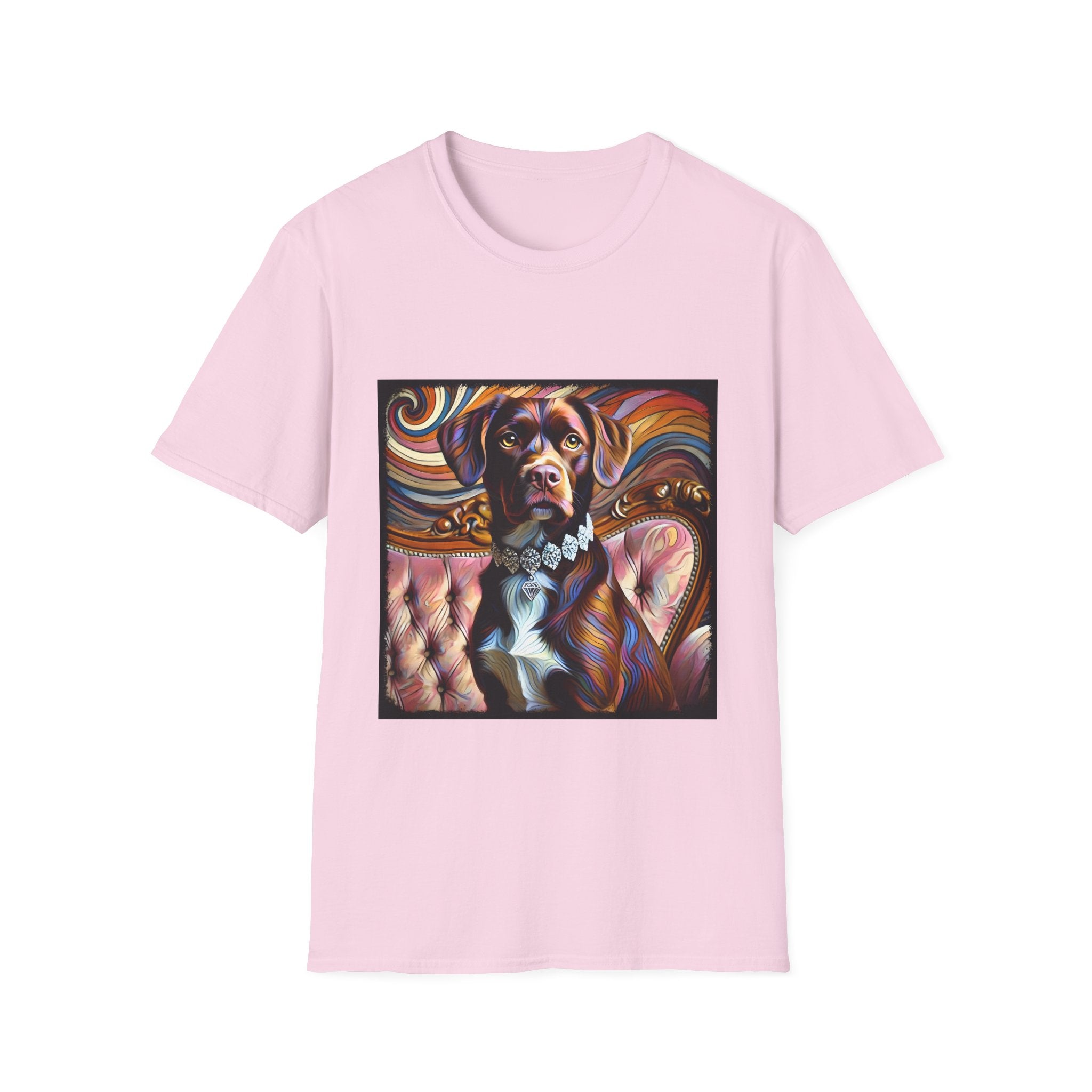 Labrador Retriever Vivid Swirl | Unisex Dog T-Shirt