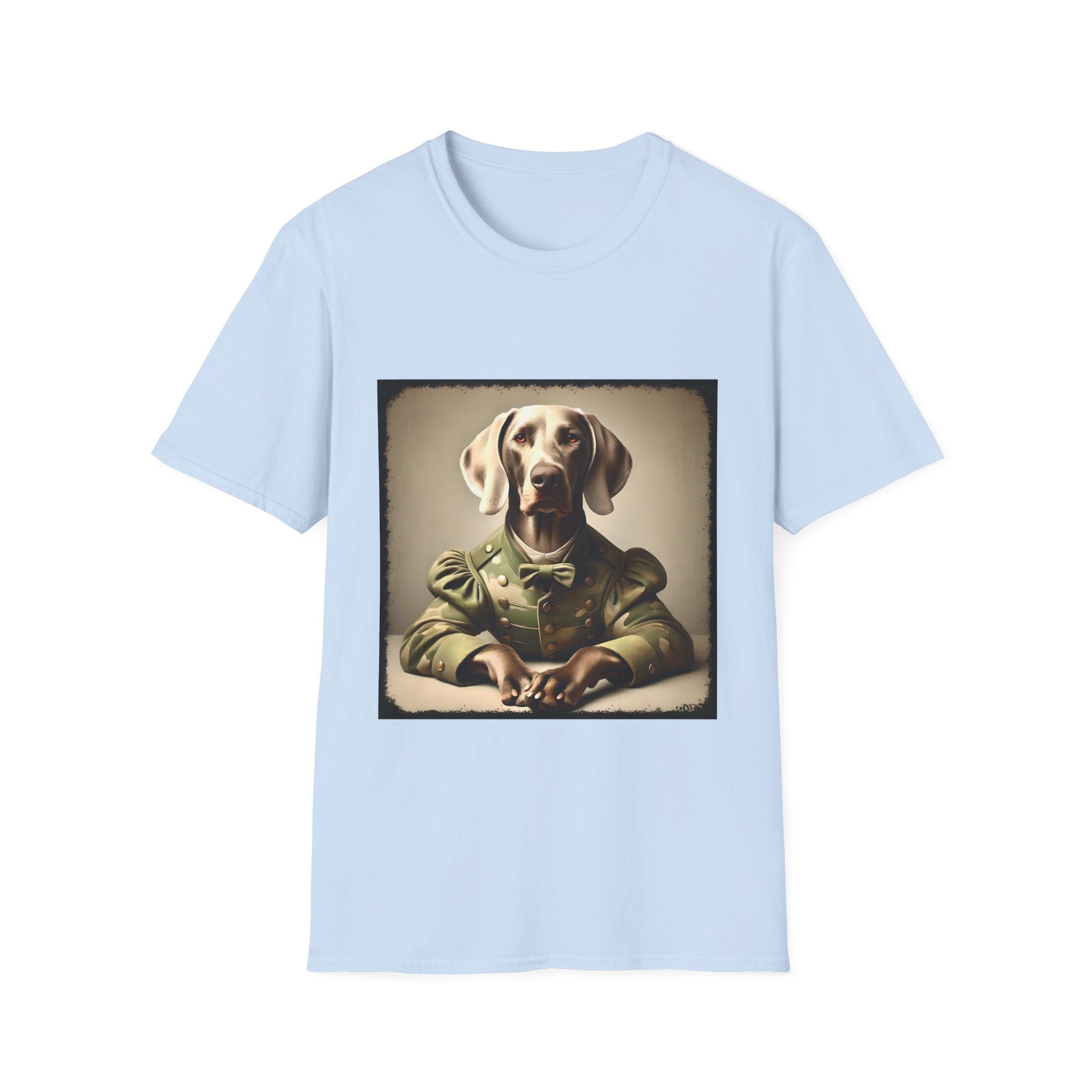 Weimaraner Classic Commander | Unisex Dog T-Shirt