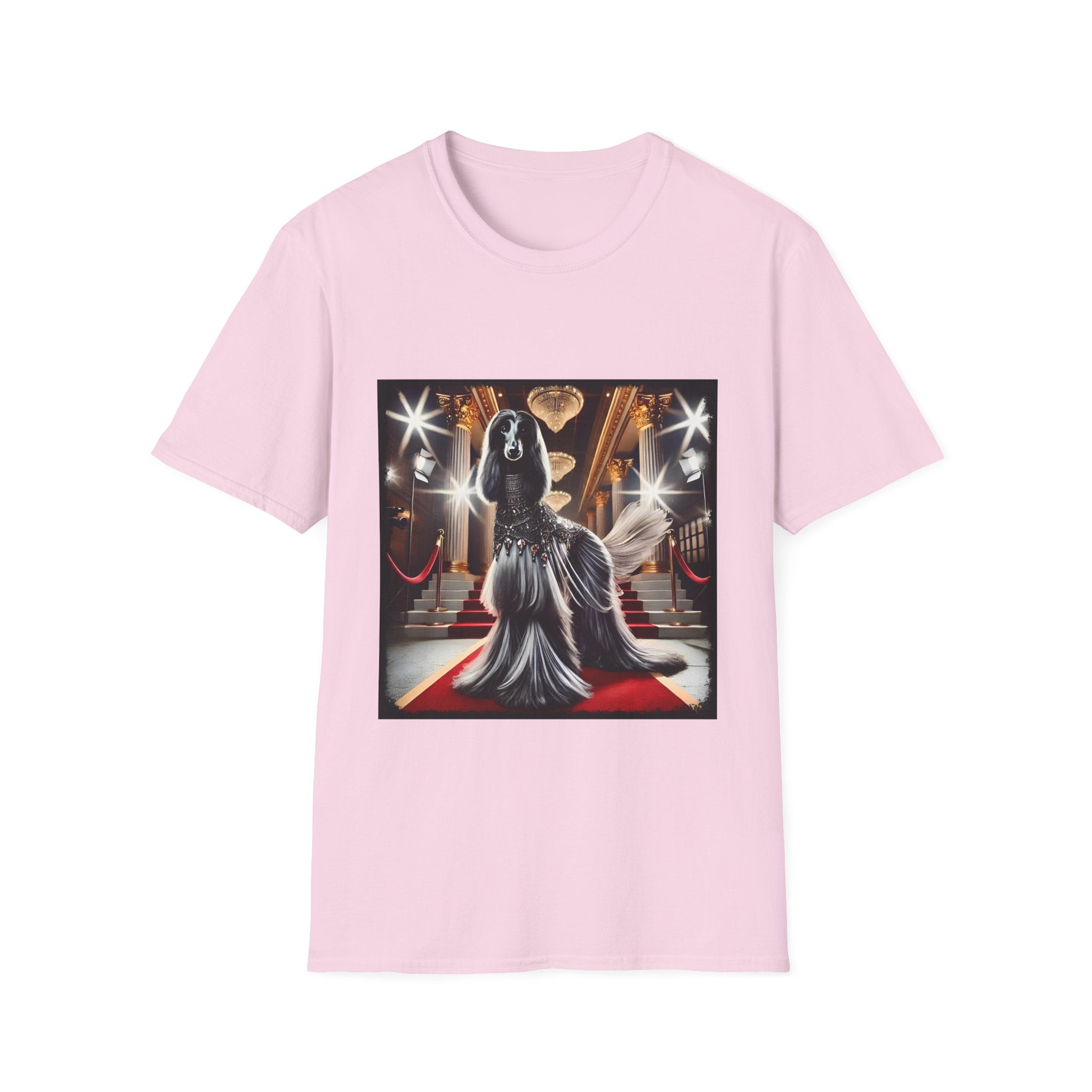 Afghan Hound Dazzling Diva | Unisex Dog T-Shirt