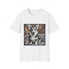 Pembroke Welsh Corgi B&W Warm Bold  | Unisex Dog T-Shirt