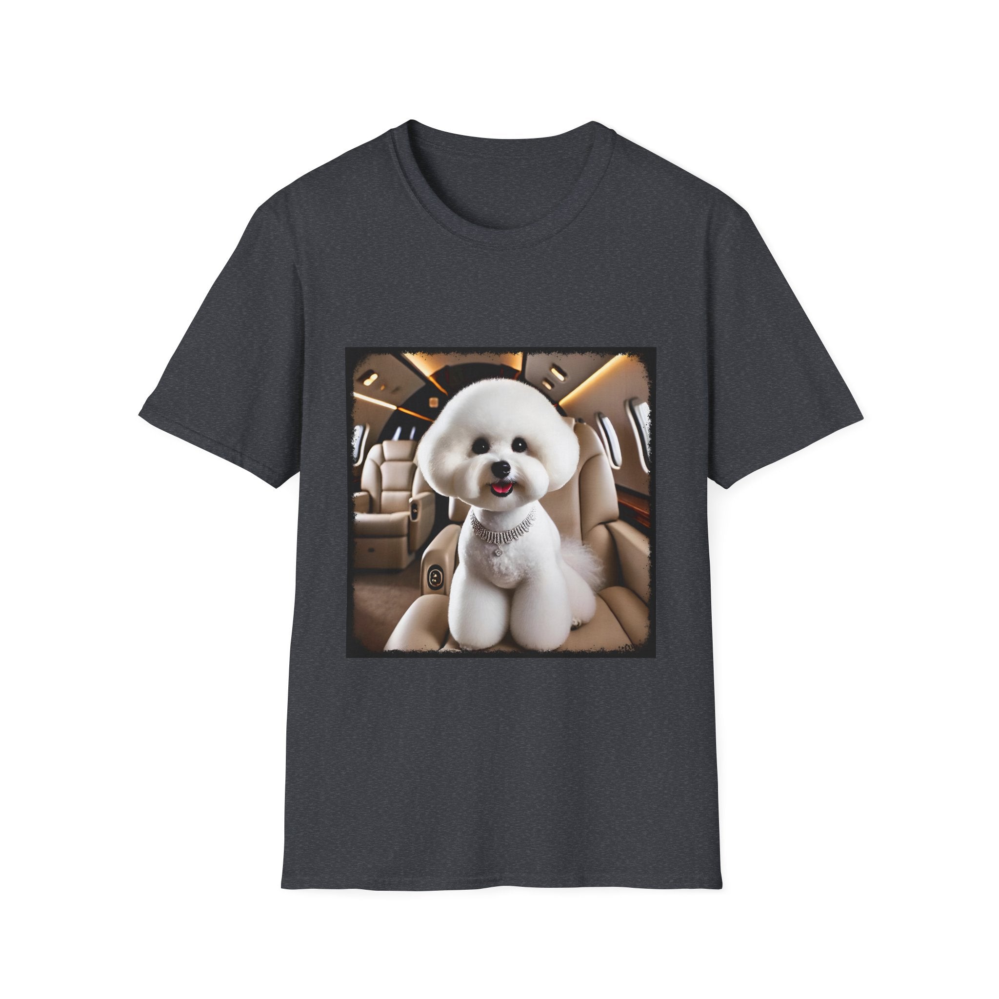 Bichon Frise Friendly Flier | Unisex Dog T-Shirt