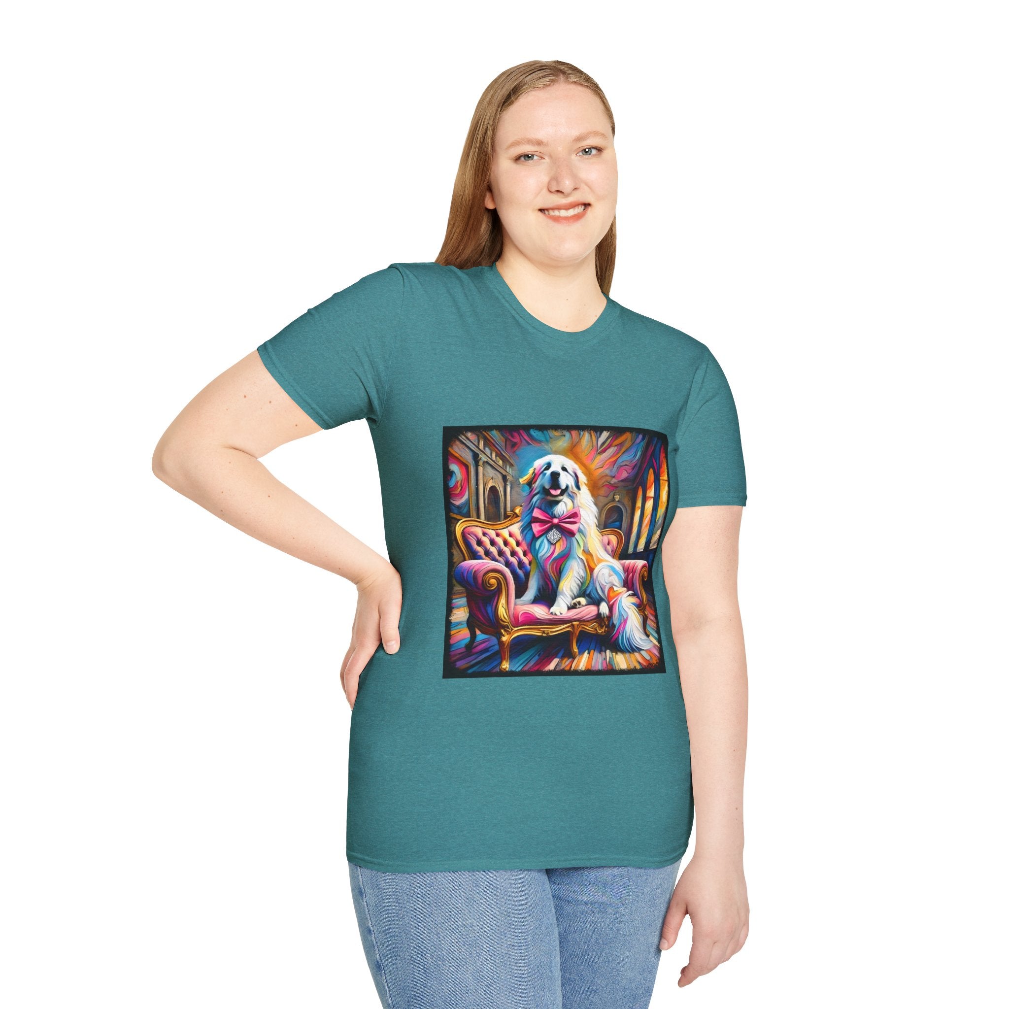 Great Pyrenees Diamond Princess Classic | Unisex Dog T-Shirt