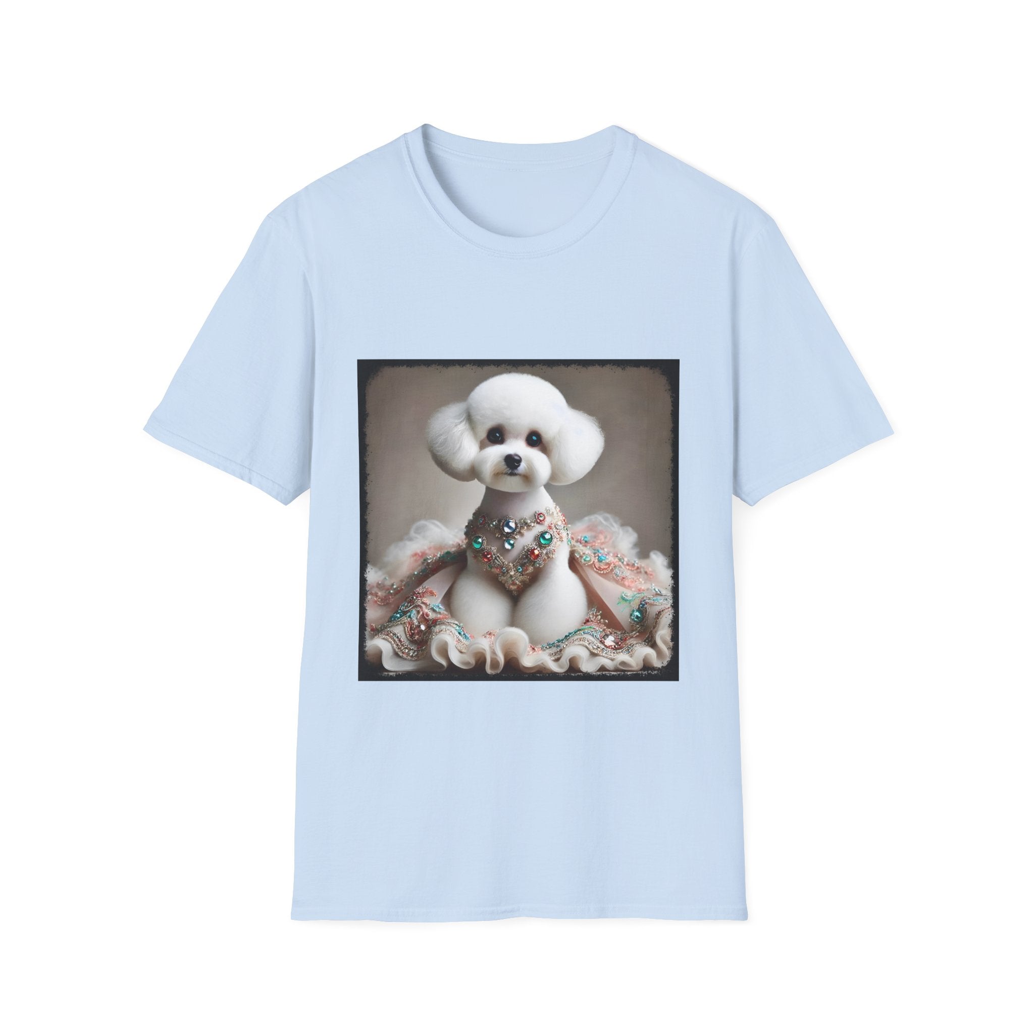 Bichon Frise Jeweled Beauty | Unisex Dog T-Shirt