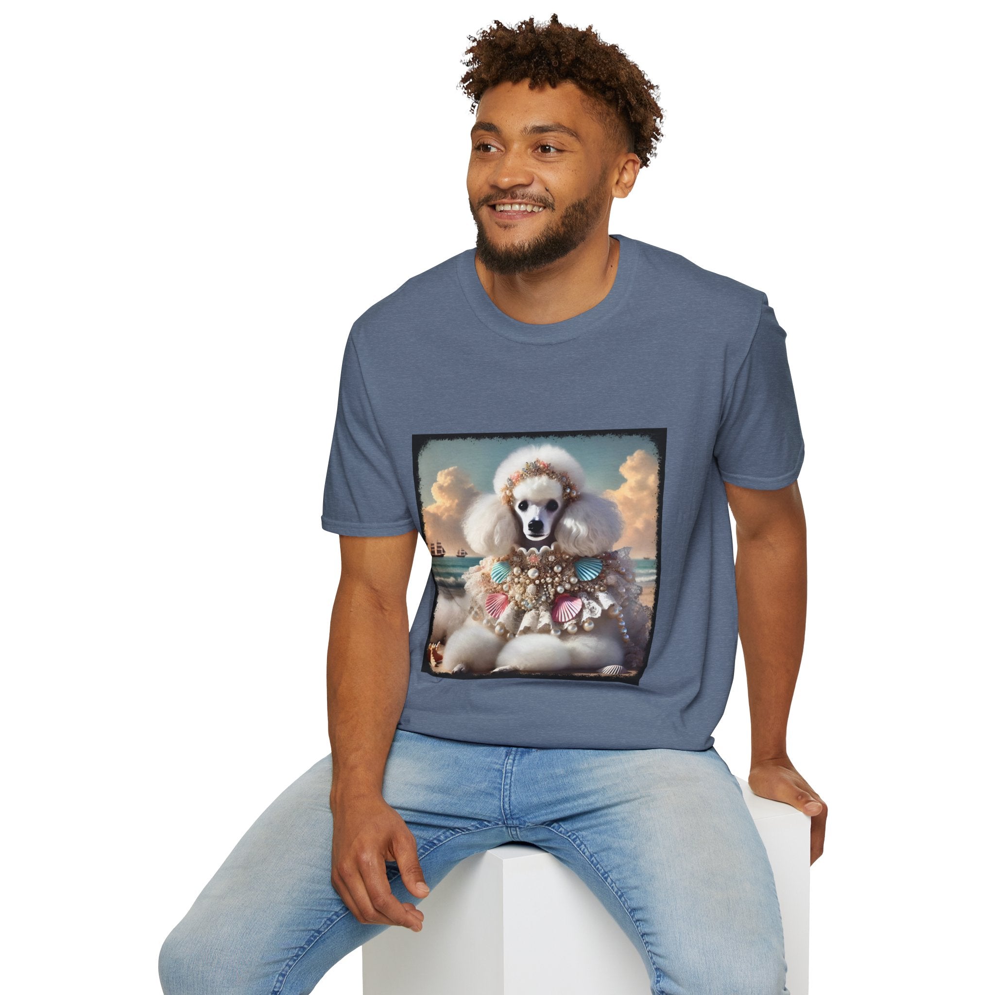 Poodle Coastal Cutie | Unisex Dog T-Shirt