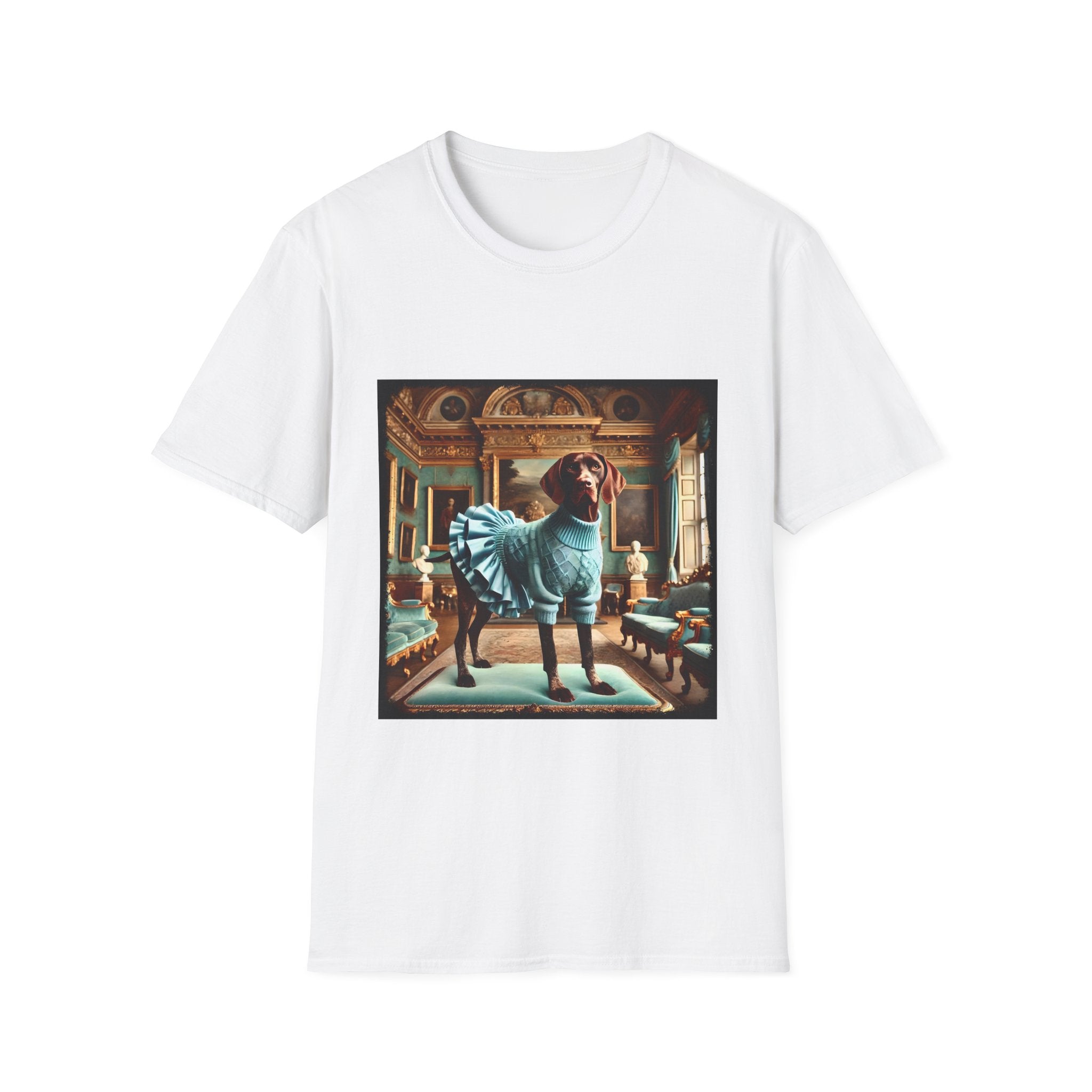 German Shorthaired Pointer Runway Rebel | Unisex Dog T-Shirt