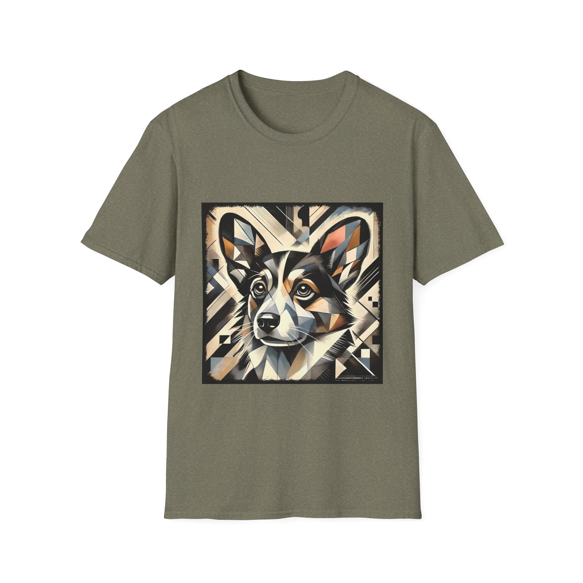 Pembroke Welsh Corgi Geometric | Unisex Dog T-Shirt