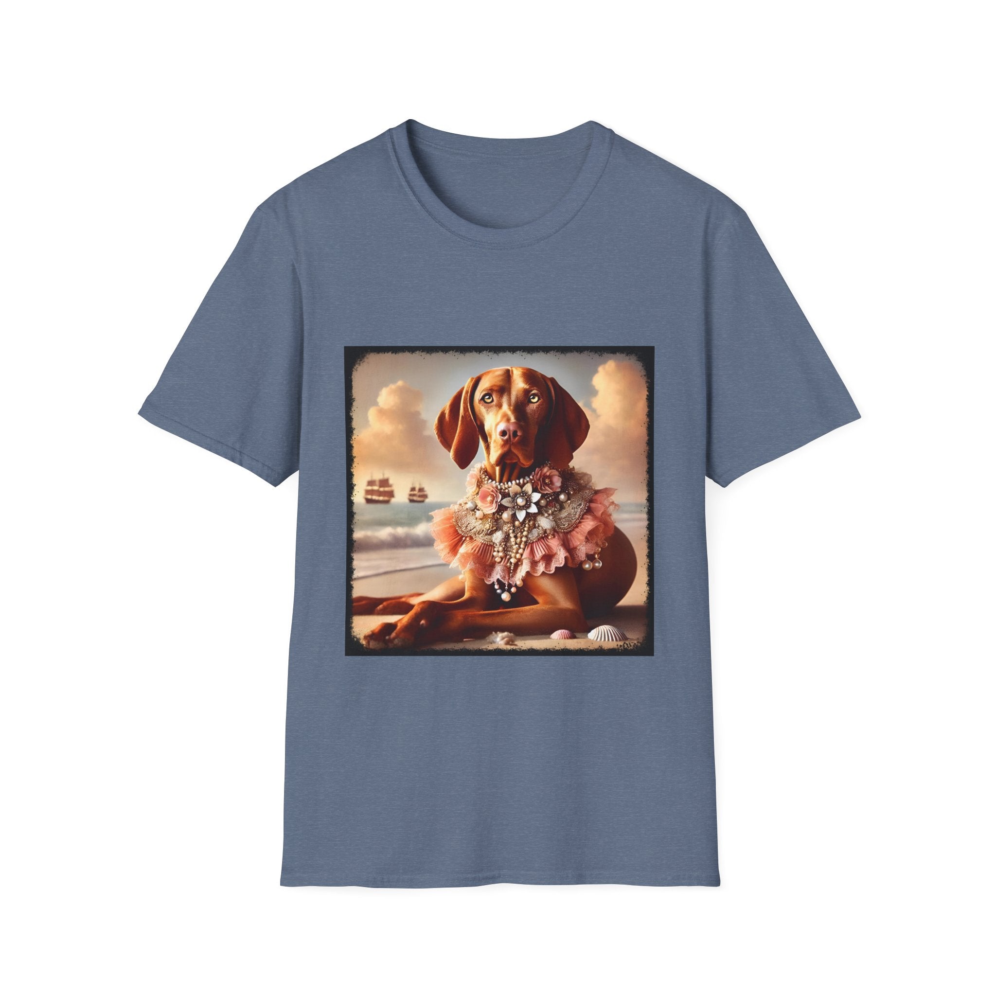 Vizsla Beach Beauty | Unisex Dog T-Shirt