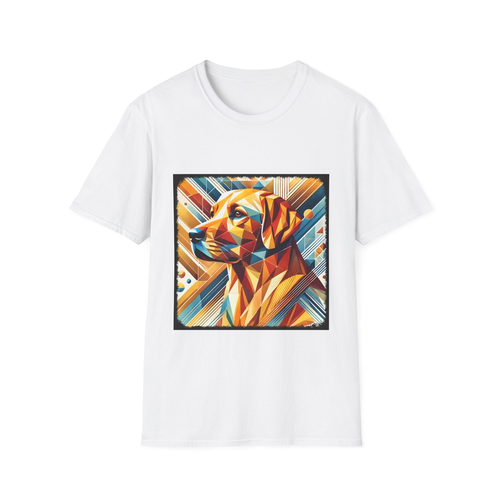 Labrador Retriever Vivid Geometric | Unisex Dog T-Shirt