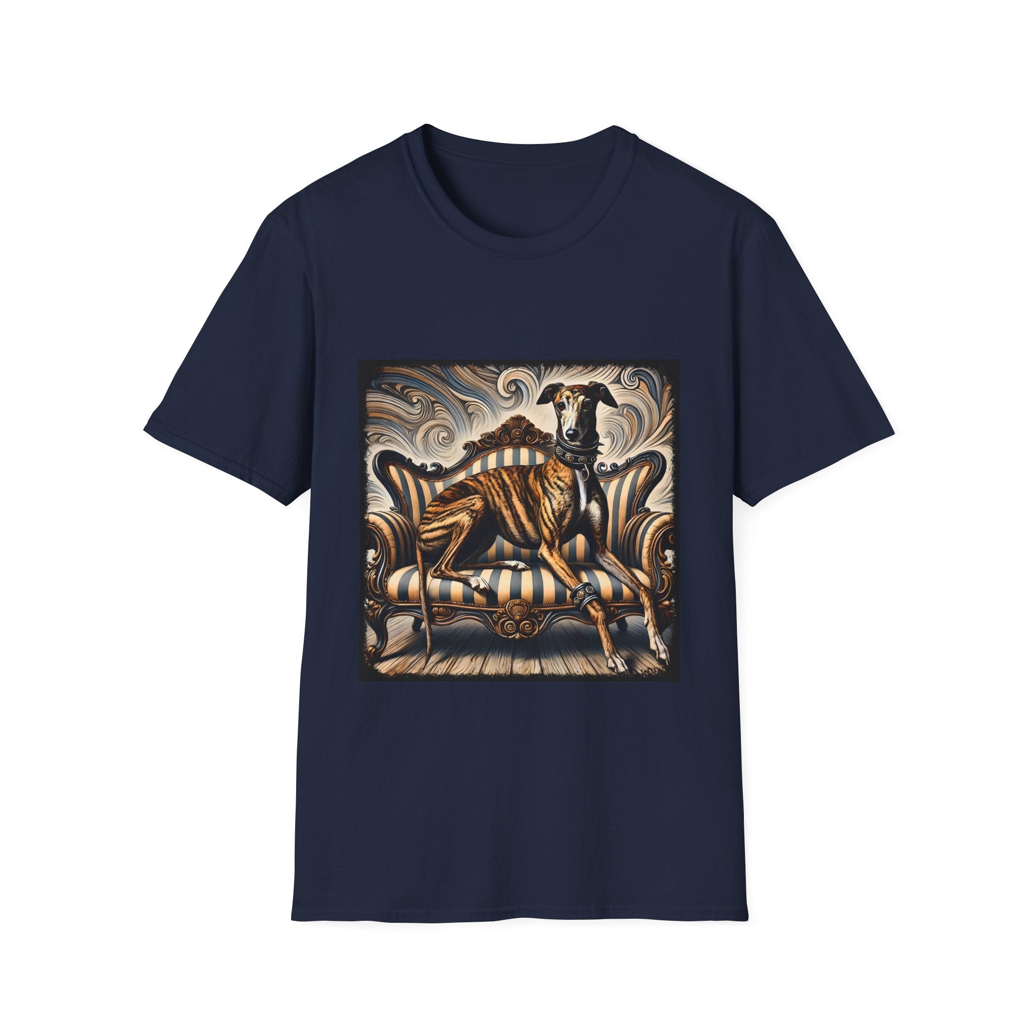 Greyhound Brindle Rocker | Unisex Dog T-Shirt