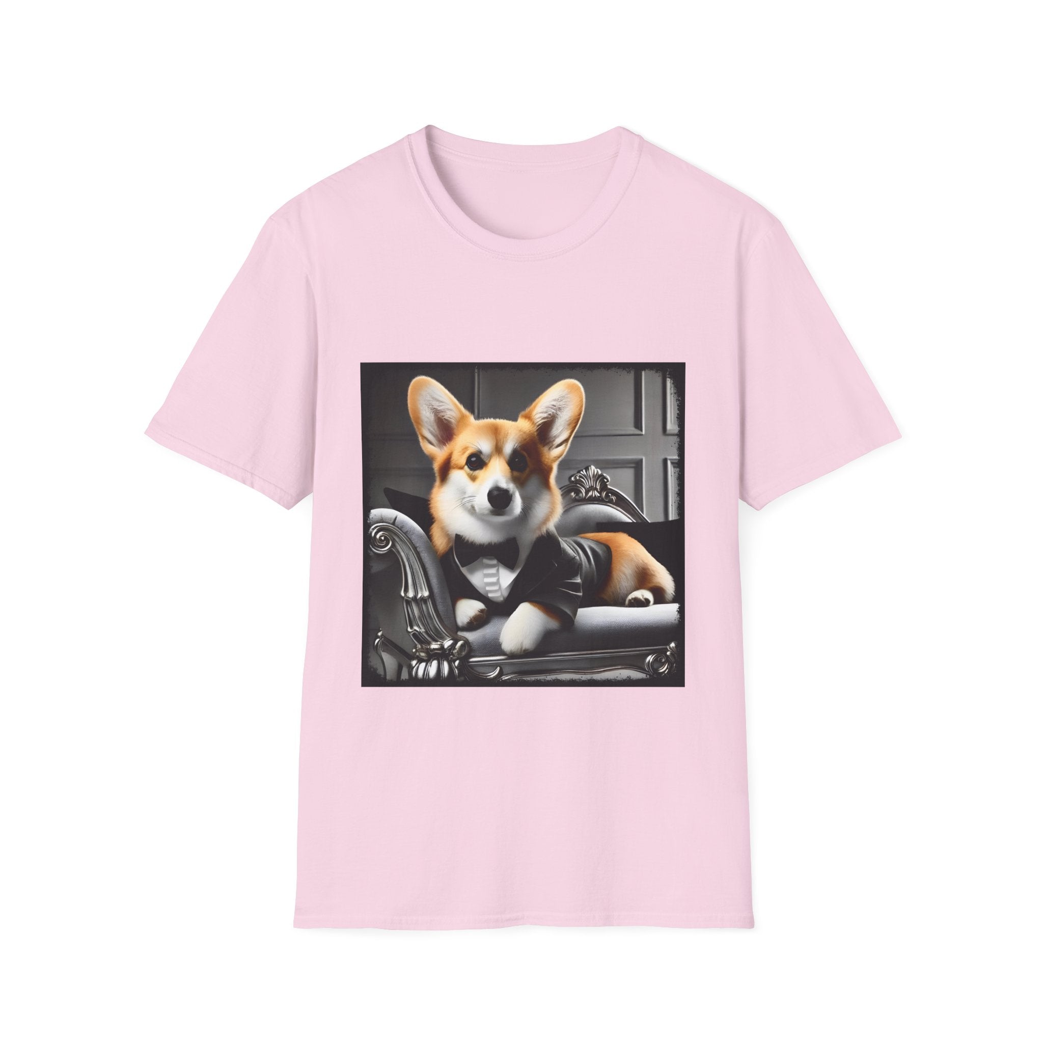 Pembroke Welsh Corgi Tux Luxe | Unisex Dog T-Shirt