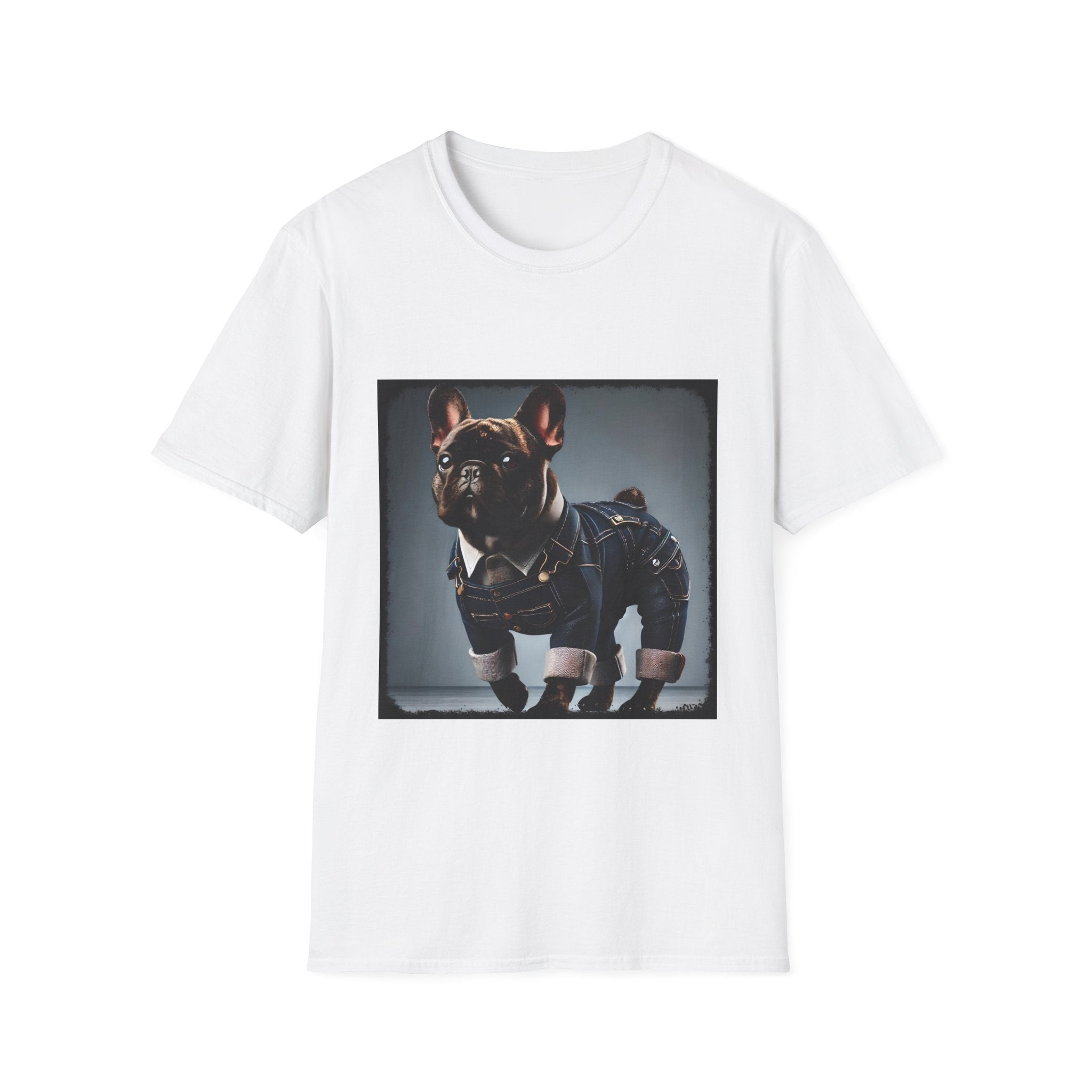French Bulldog Denim Dream | Unisex Dog T-Shirt