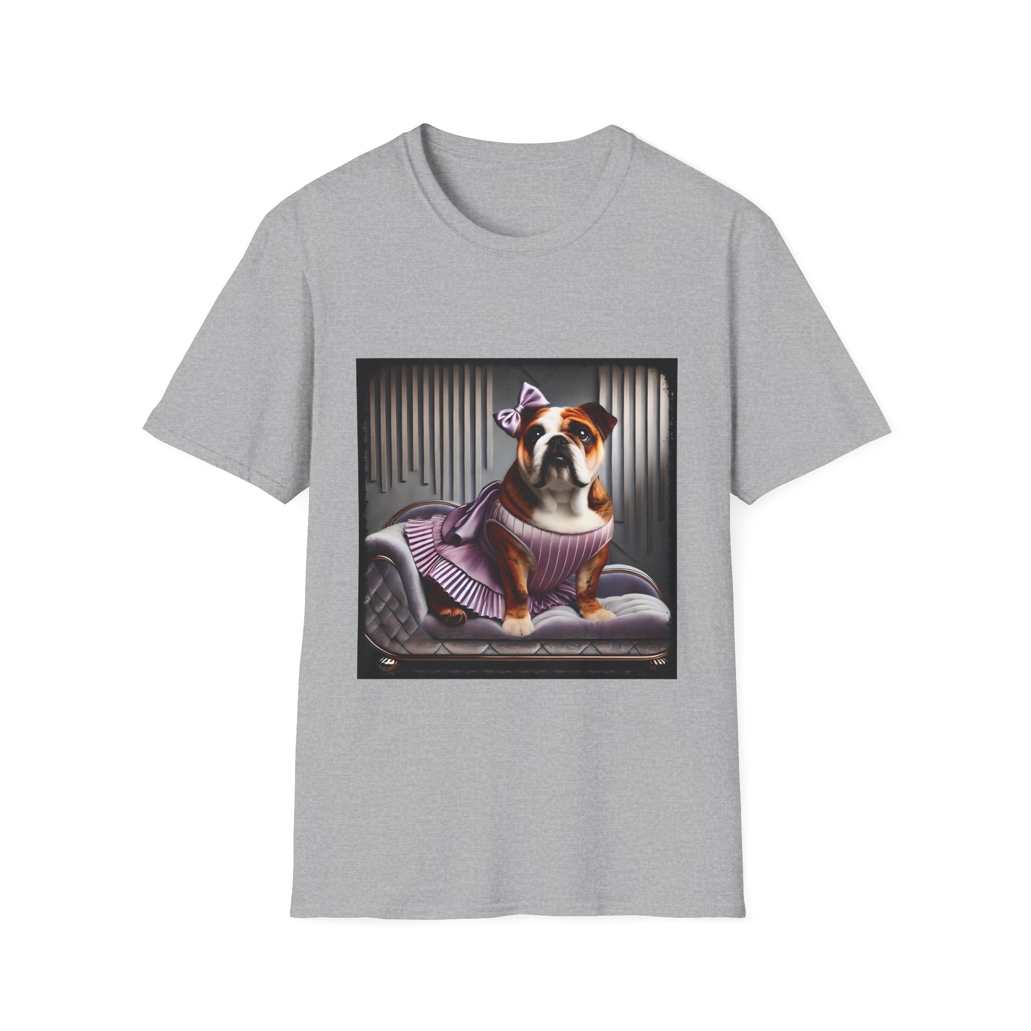 Bulldog Lilac Lovey | Unisex Dog T-Shirt