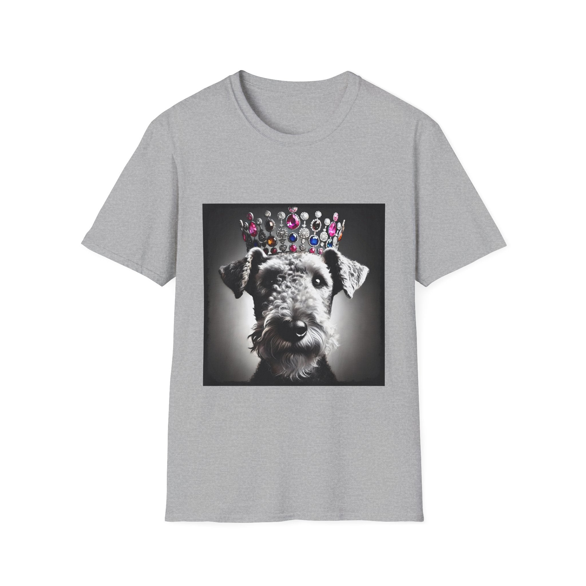 Airedale Terrier Iconic Princess | Unisex Dog T-Shirt