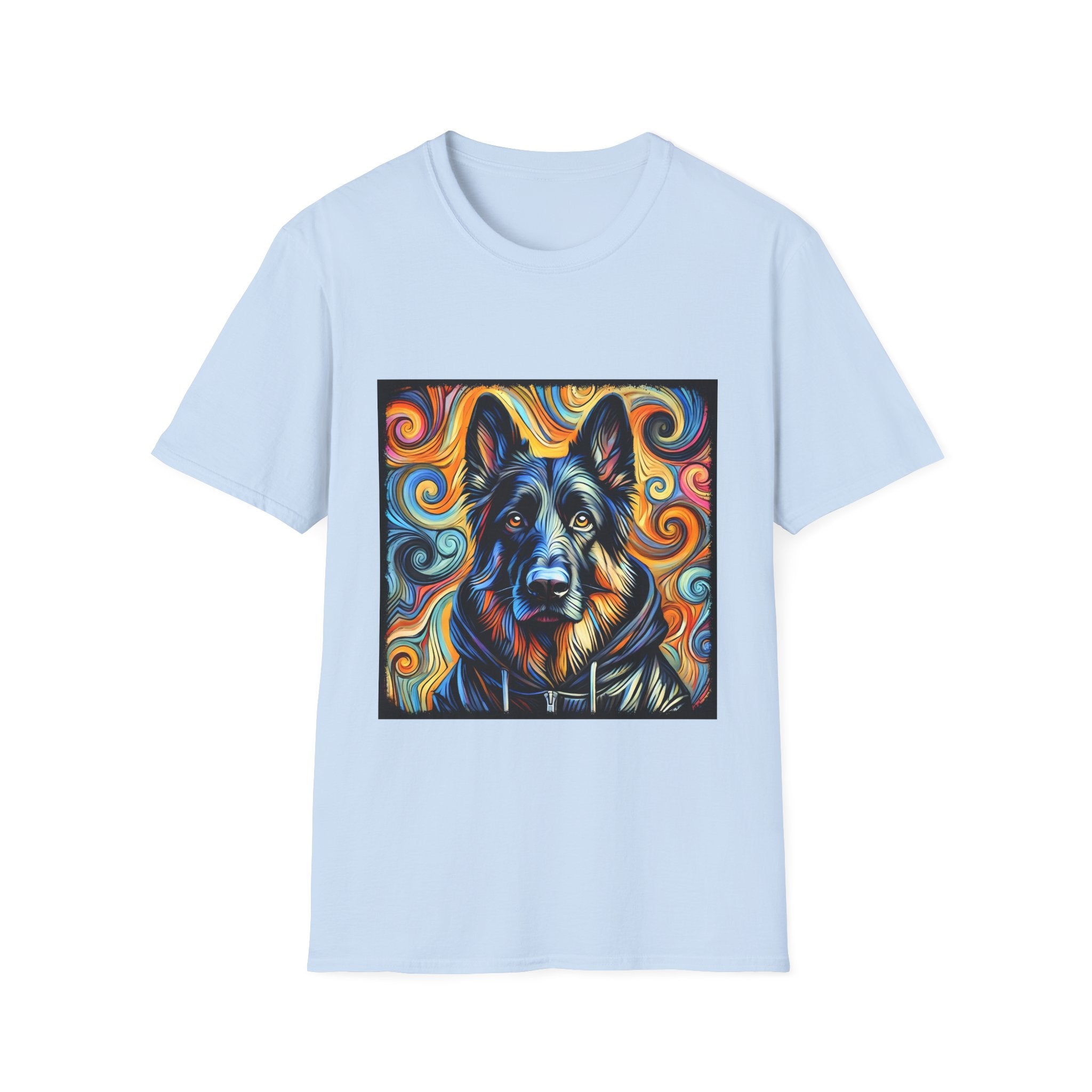 German Shepherd Hoodie Swirl II | Unisex Dog T-Shirt