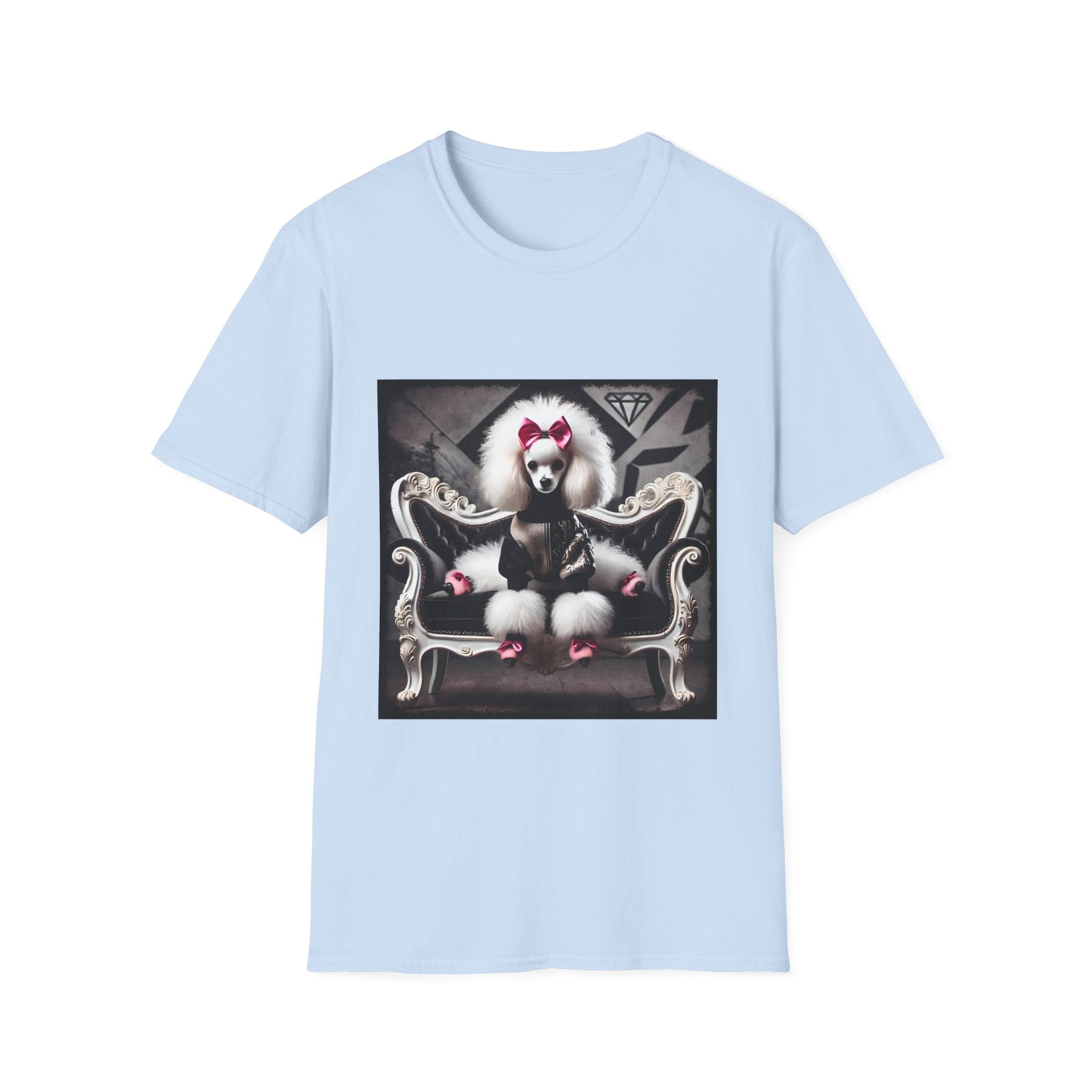 Poodle High Fashion Diva | Unisex Dog T-Shirt