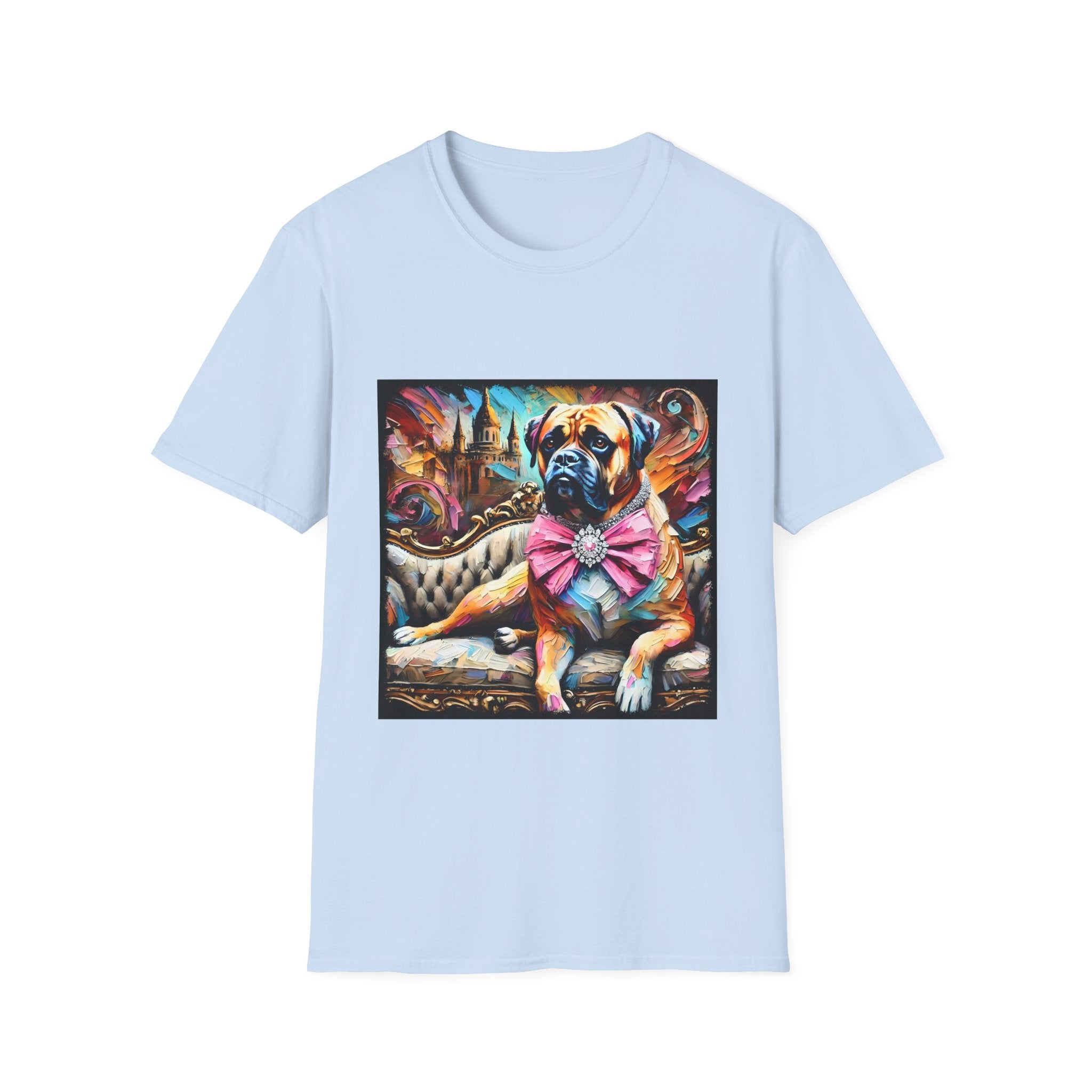 Bullmastiff Diamond Princess Classic | Unisex Dog T-Shirt