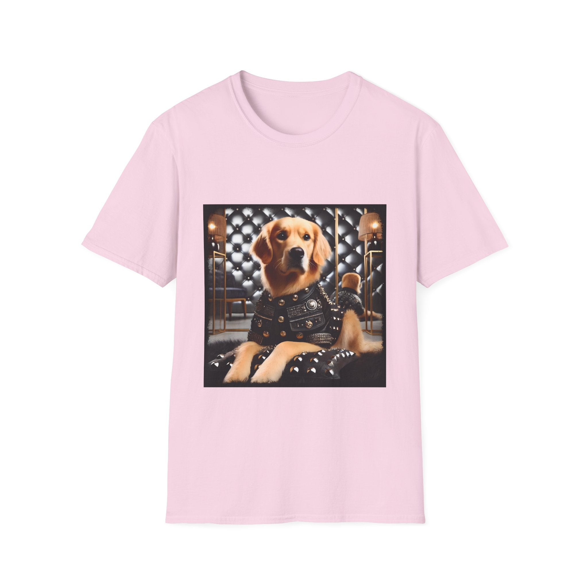 Golden Retriever Grit & Glam  | Unisex Dog T-Shirt