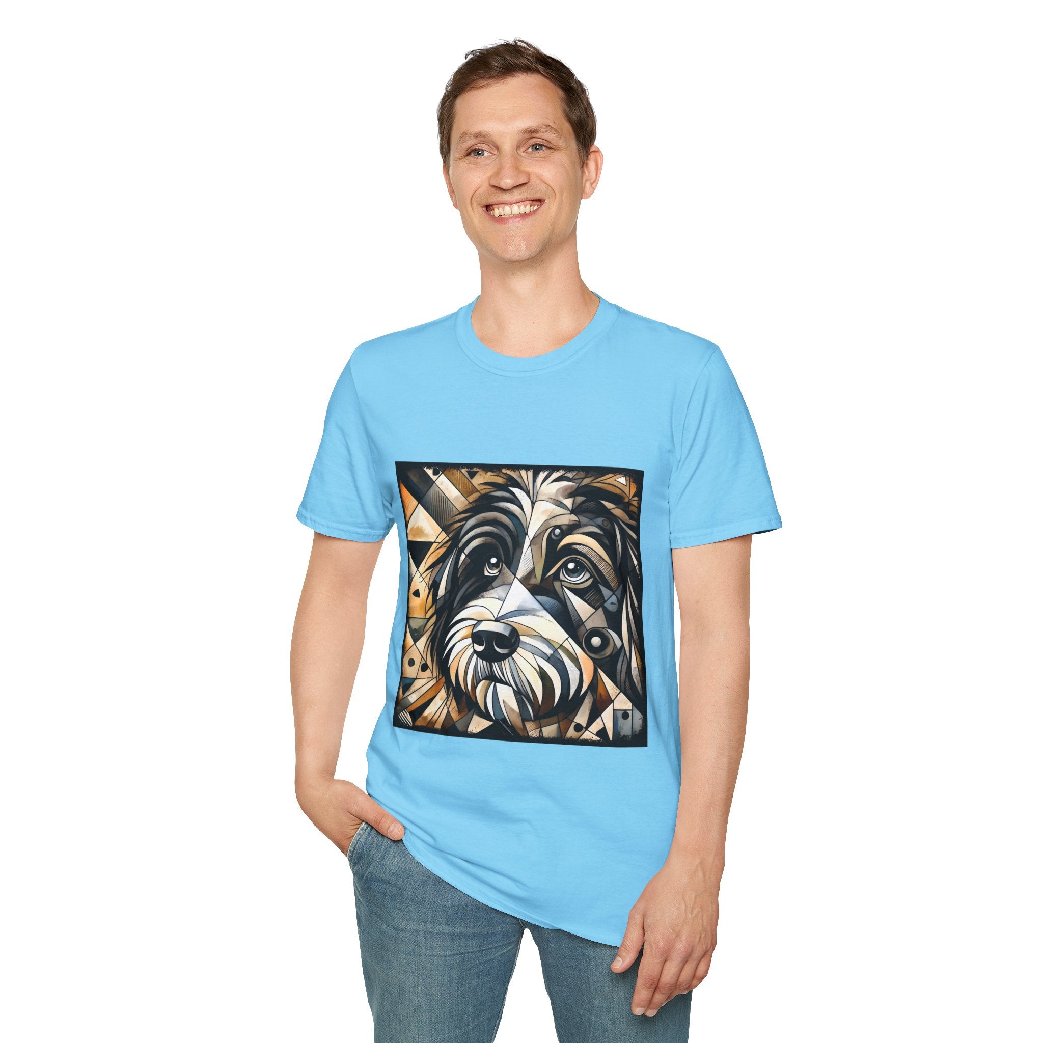 Bernedoodle Bold Geometric | Unisex Dog T-Shirt