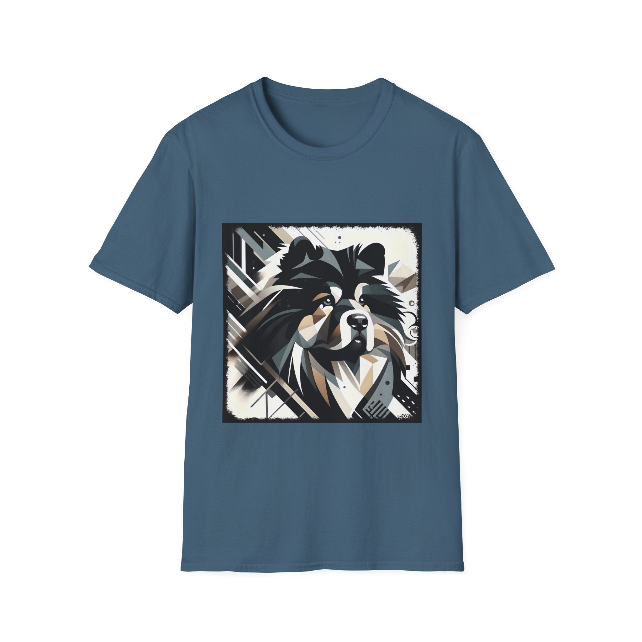 Chow Chow Bold Geometric | Unisex Dog T-Shirt