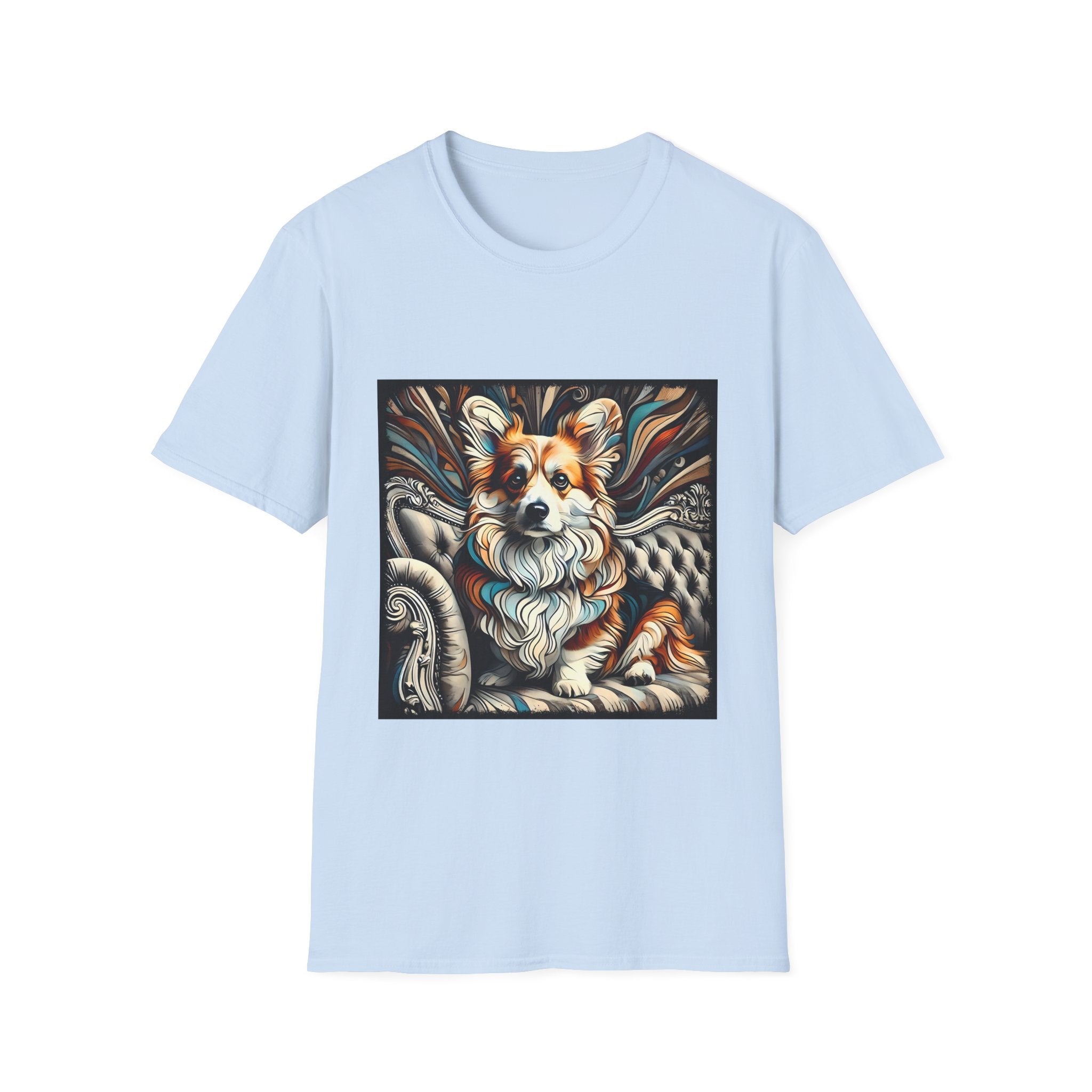 Pembroke Welsh Corgi Earthy Swirl | Unisex Dog T-Shirt
