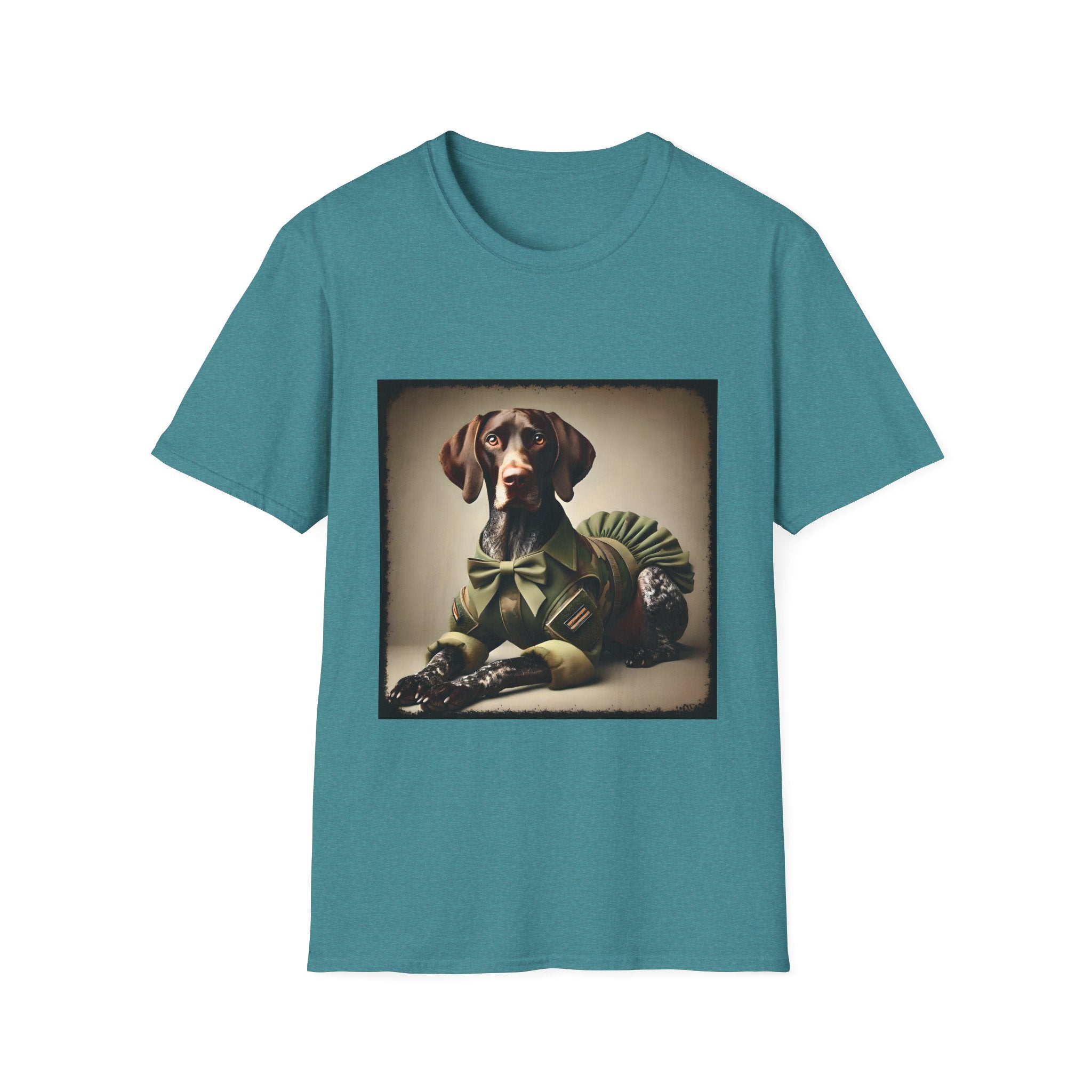 German Shorthaired Pointer Camo Princess | Unisex Dog T-Shirt