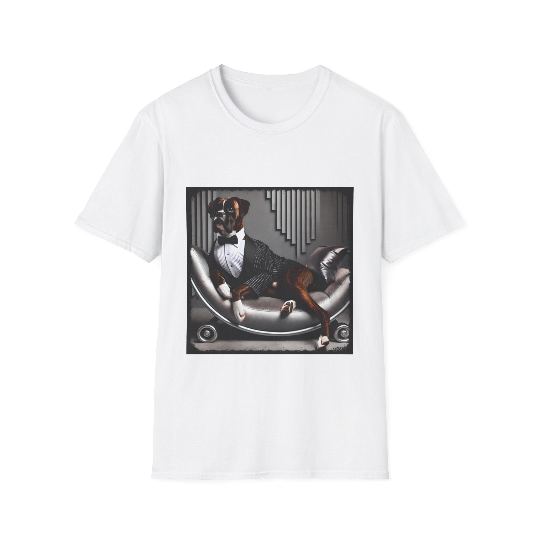 Boxer Classic Charm | Unisex Dog T-Shirt