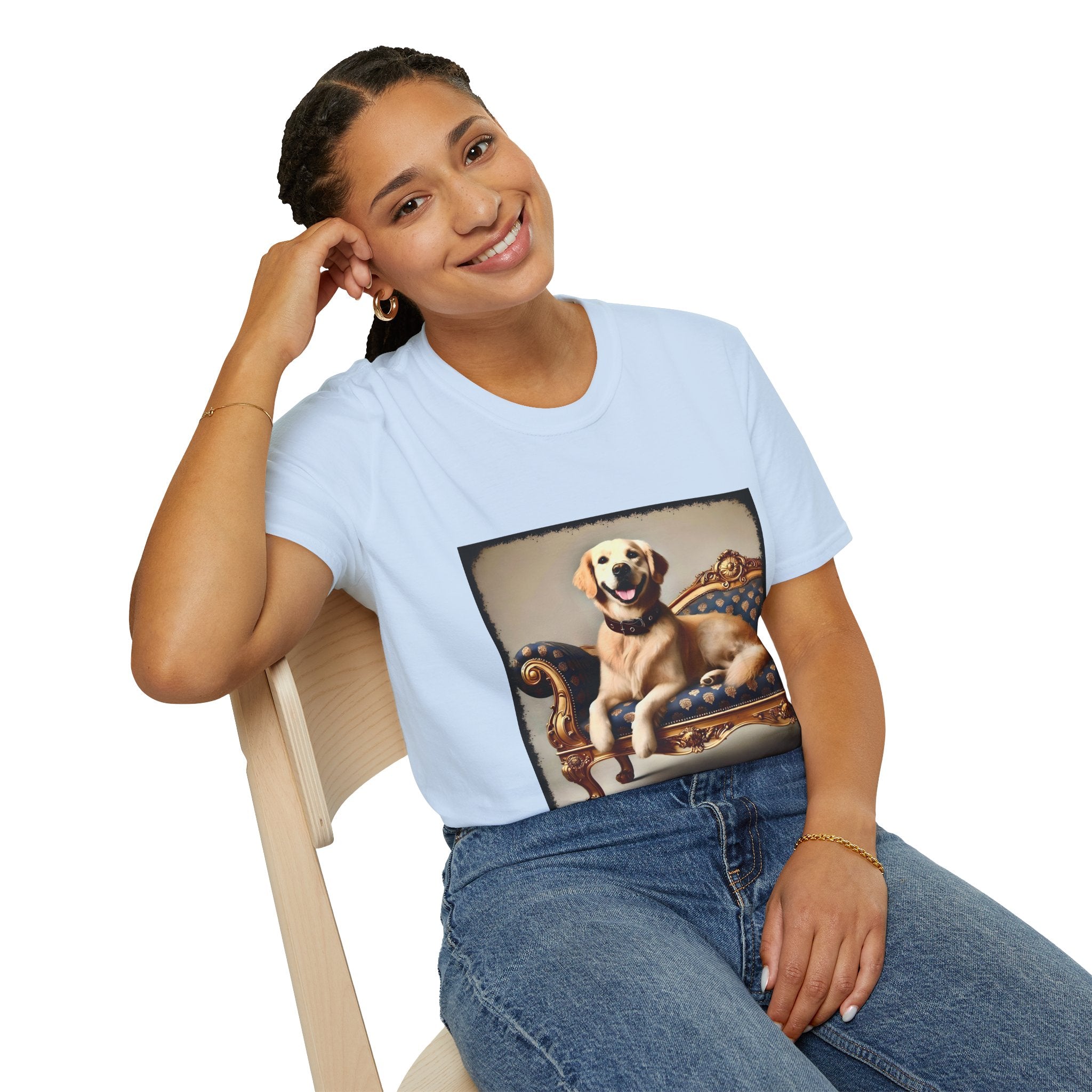 Golden Retriever Happy Soul | Unisex Dog T-Shirt
