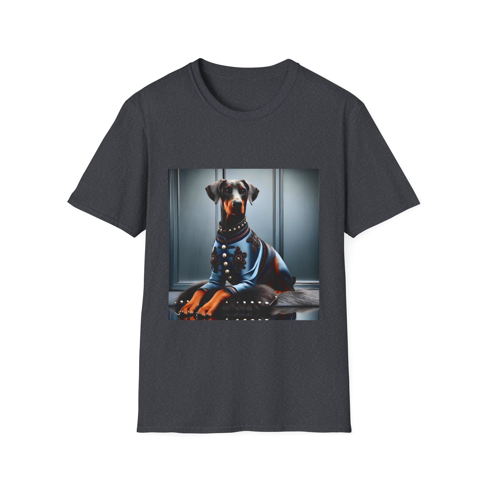 Doberman Pinscher Blue Belle | Unisex Dog T-Shirt