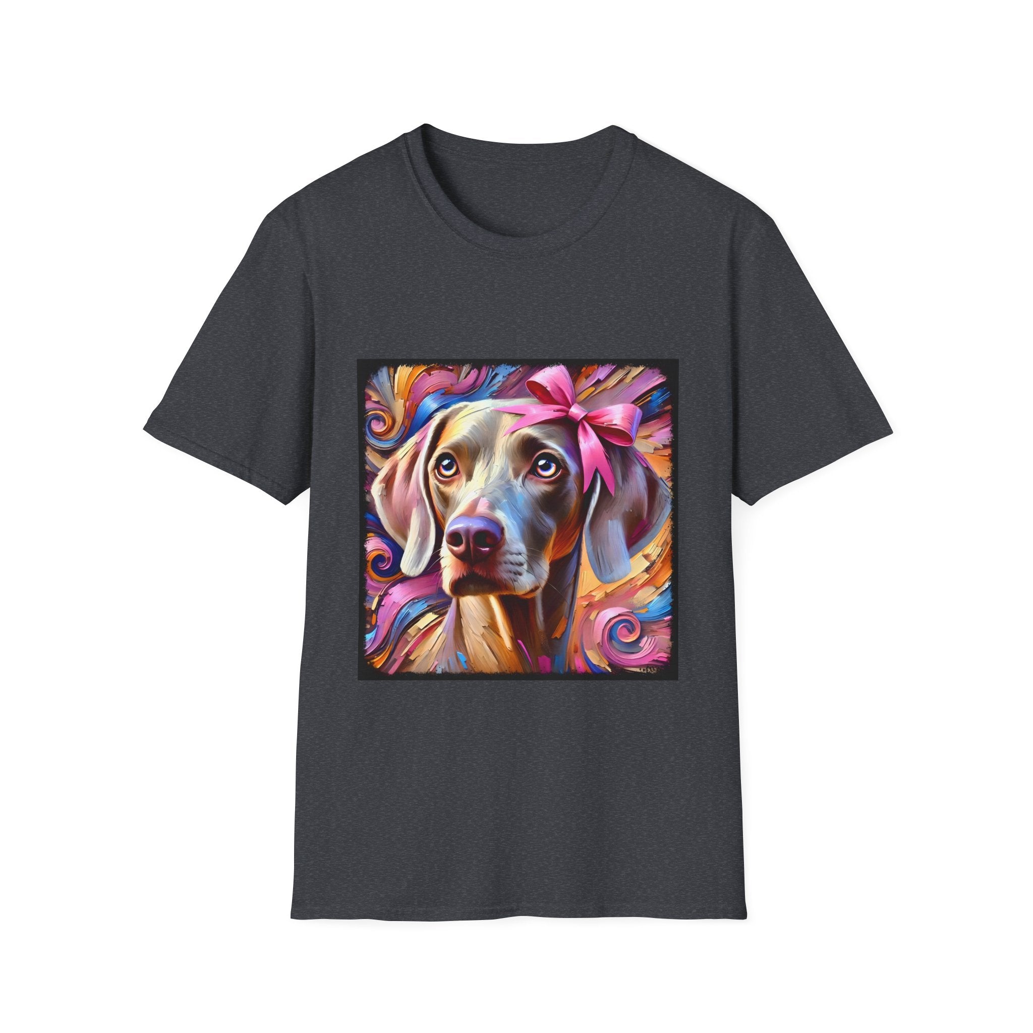 Weimaraner Textured Classic | Unisex Dog T-Shirt