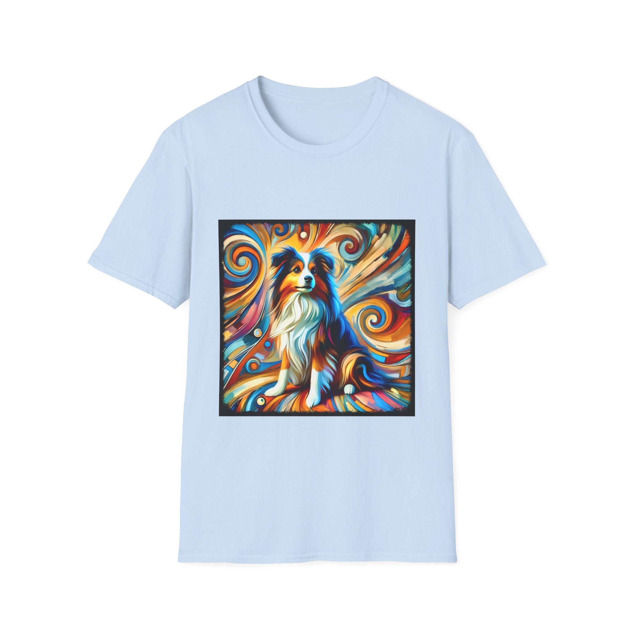 Miniature American Shepherd Vivid Swirl | Unisex Dog T-Shirt