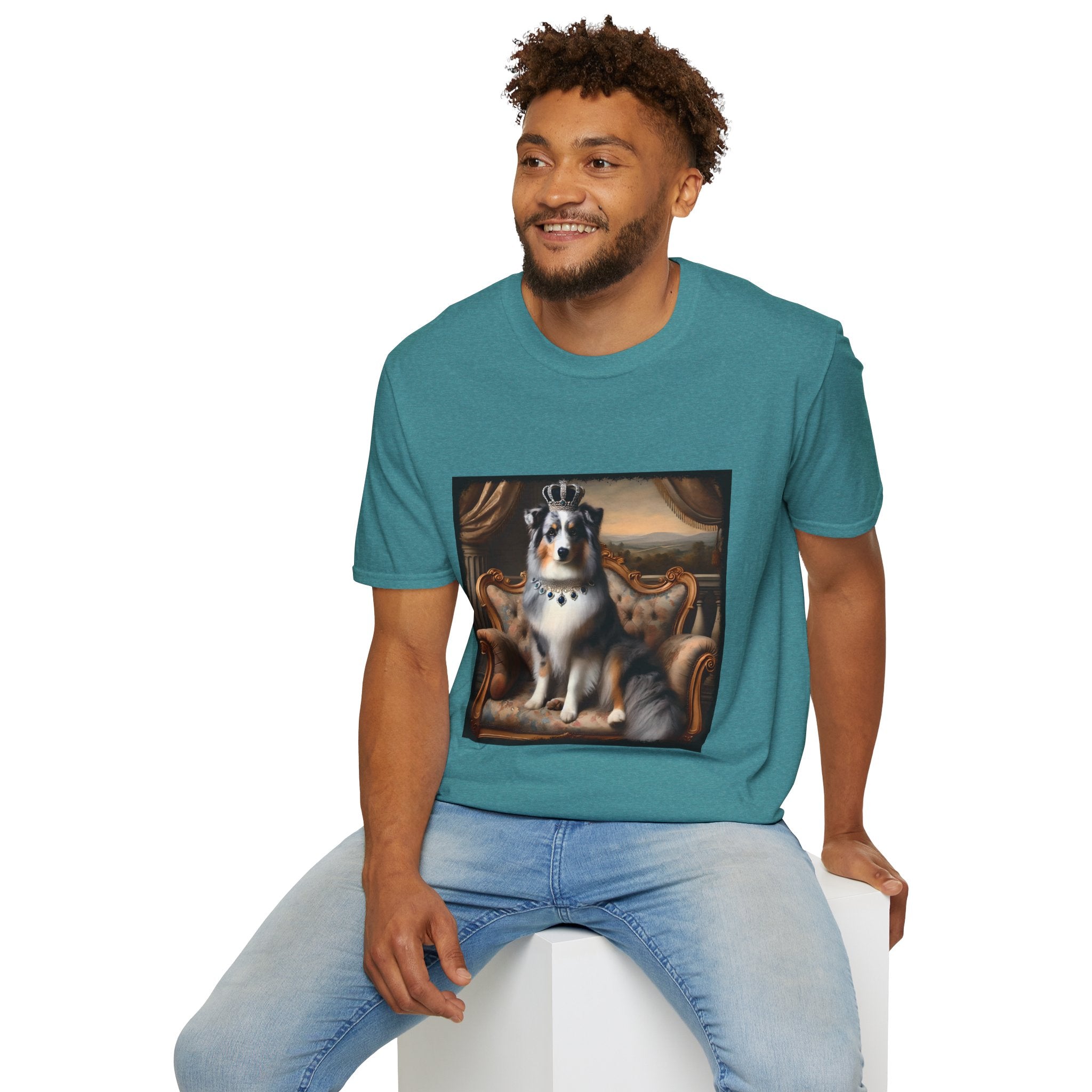 Miniature American Shepherd Posh Princess | Unisex Dog T-Shirt