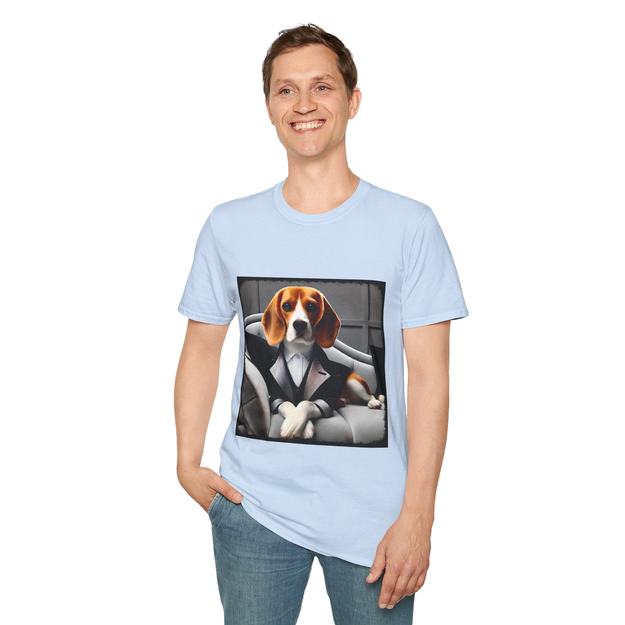 Beagle Tailored Gent | Unisex Dog T-Shirt