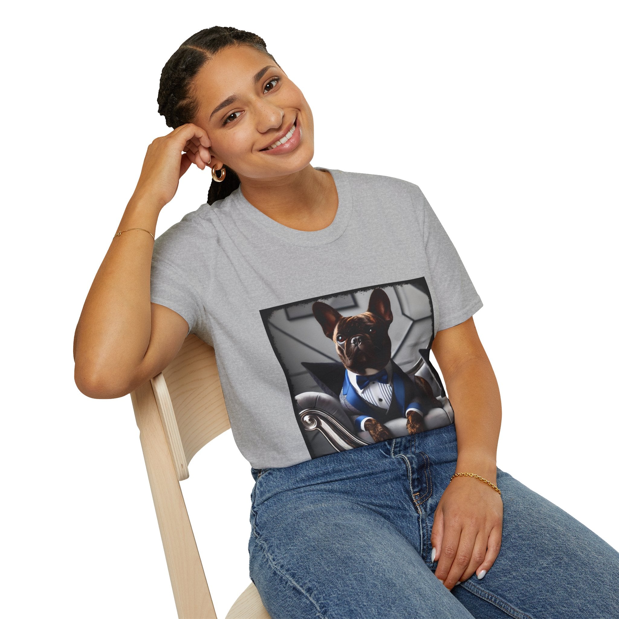 French Bulldog Polished Pup | Unisex Dog T-Shirt