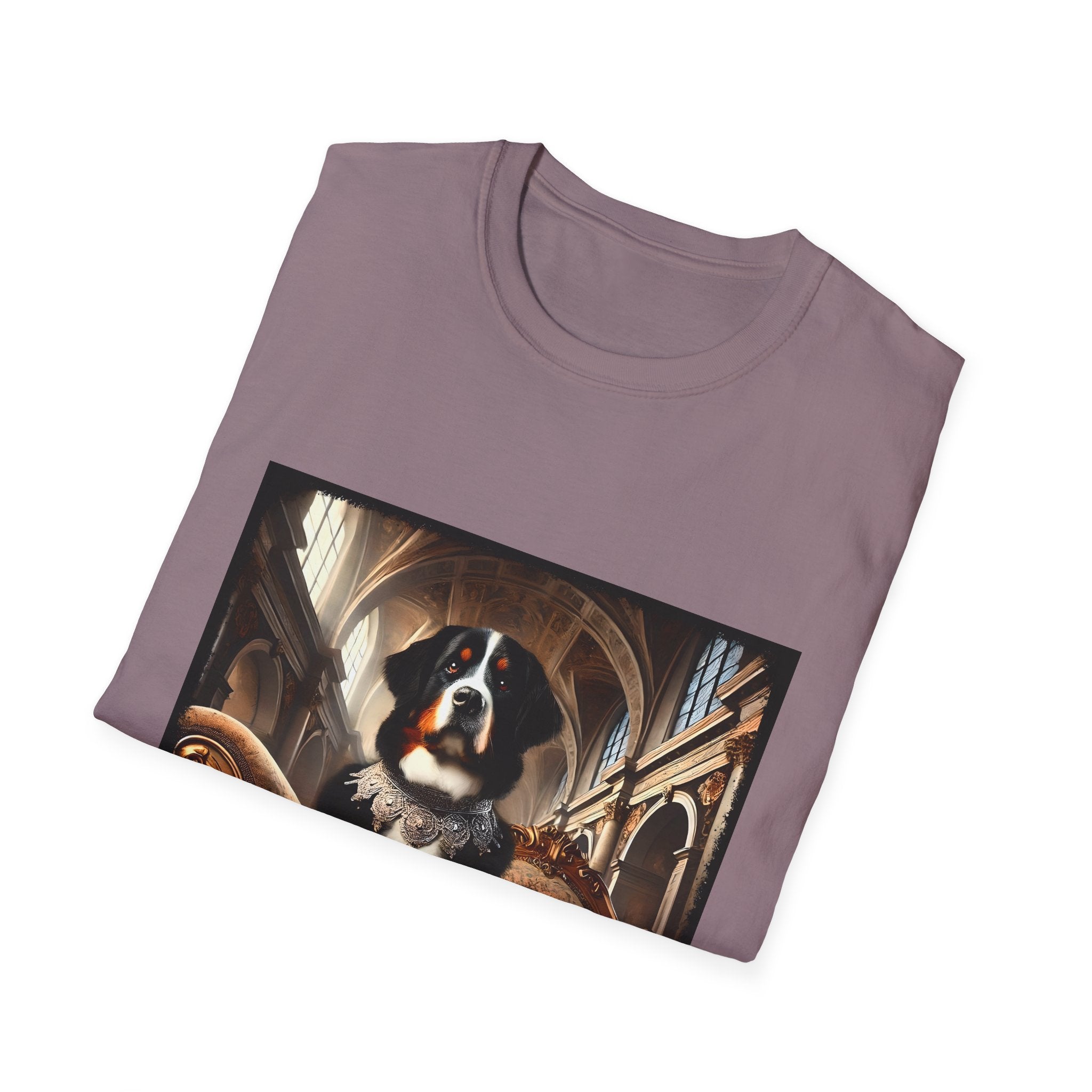 Bernese Mountain Dog Posh Princess | Unisex Dog T-Shirt