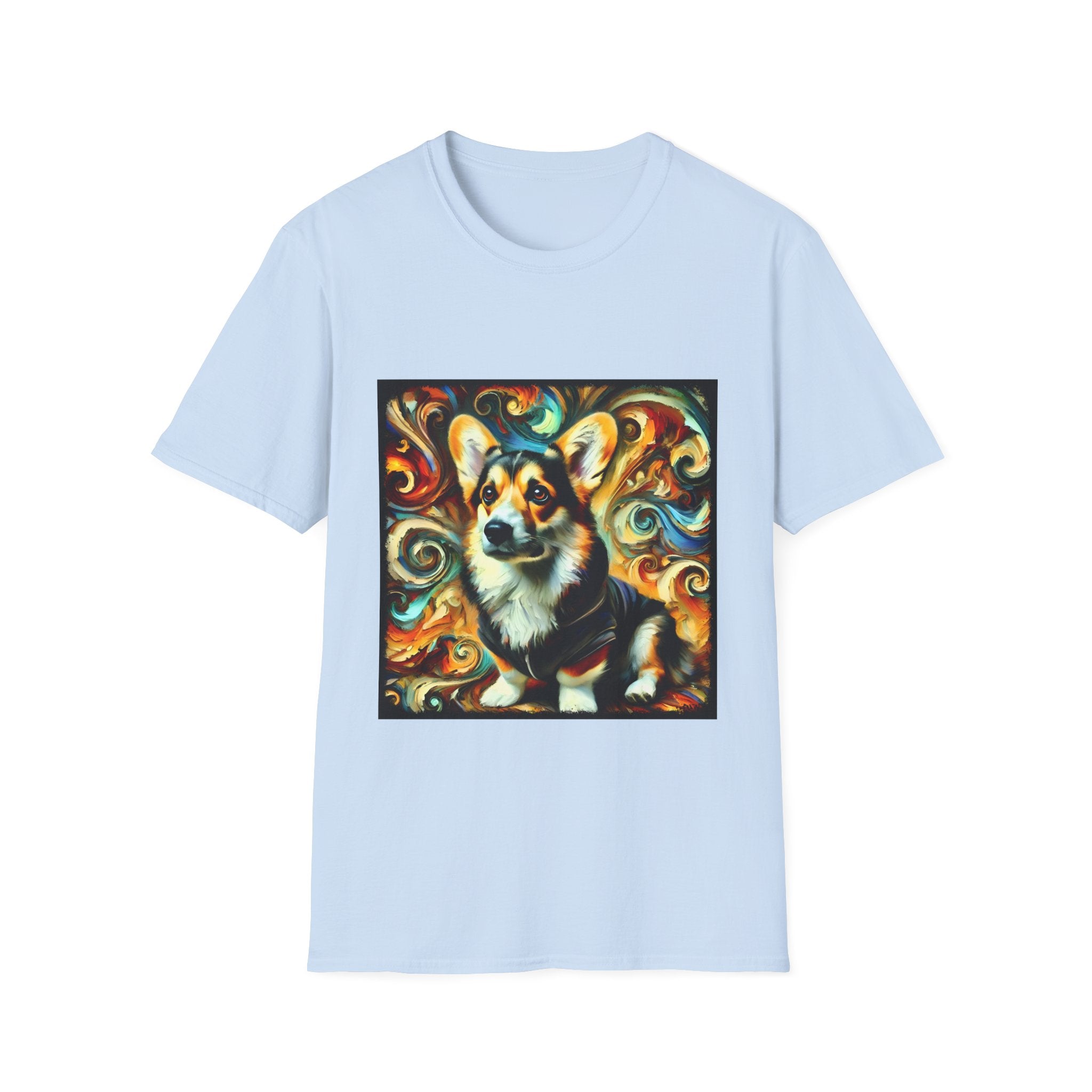 Pembroke Welsh Corgi Urban Bean Swirl | Unisex Dog T-Shirt
