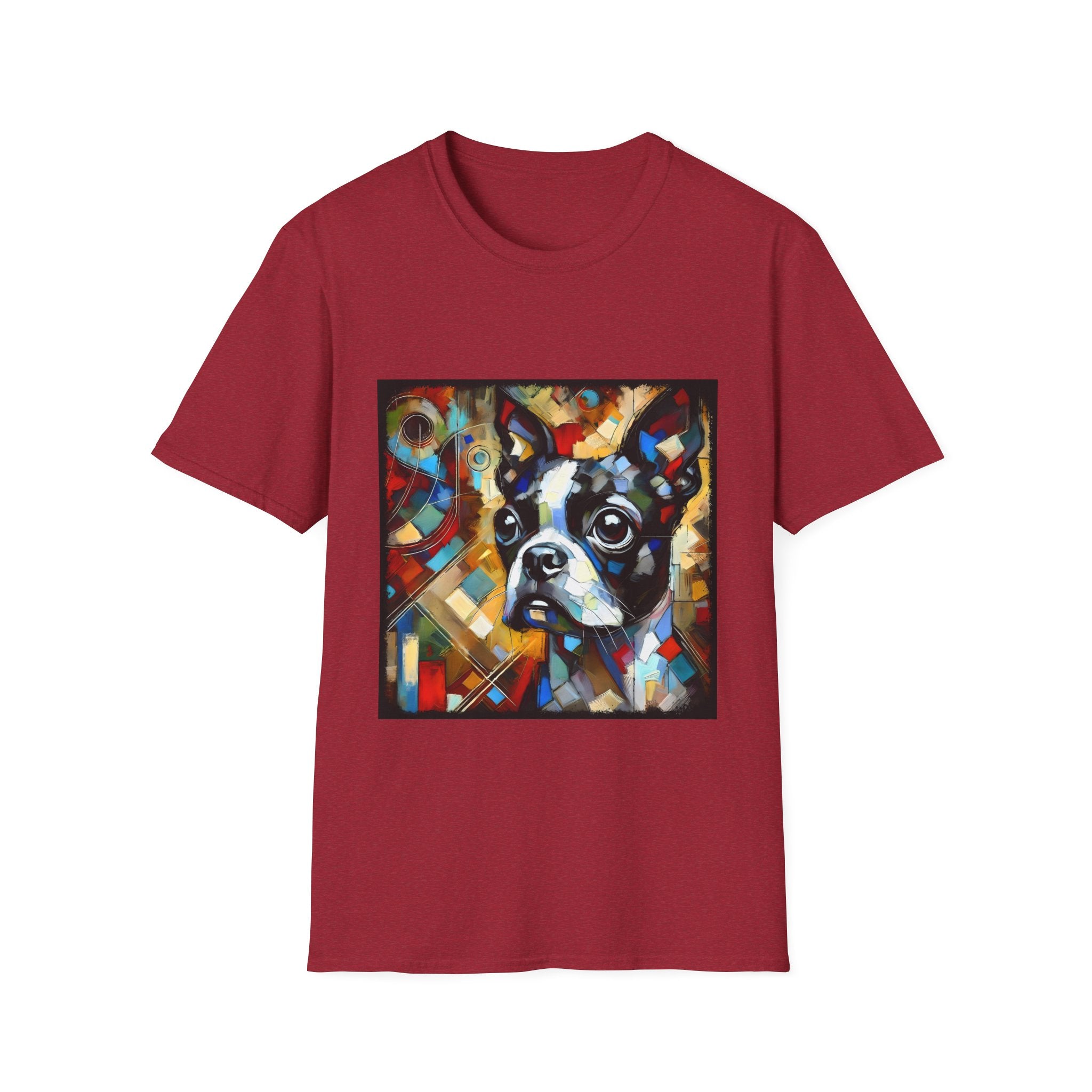Boston Terrier Mirror Classic | Unisex Dog T-Shirt