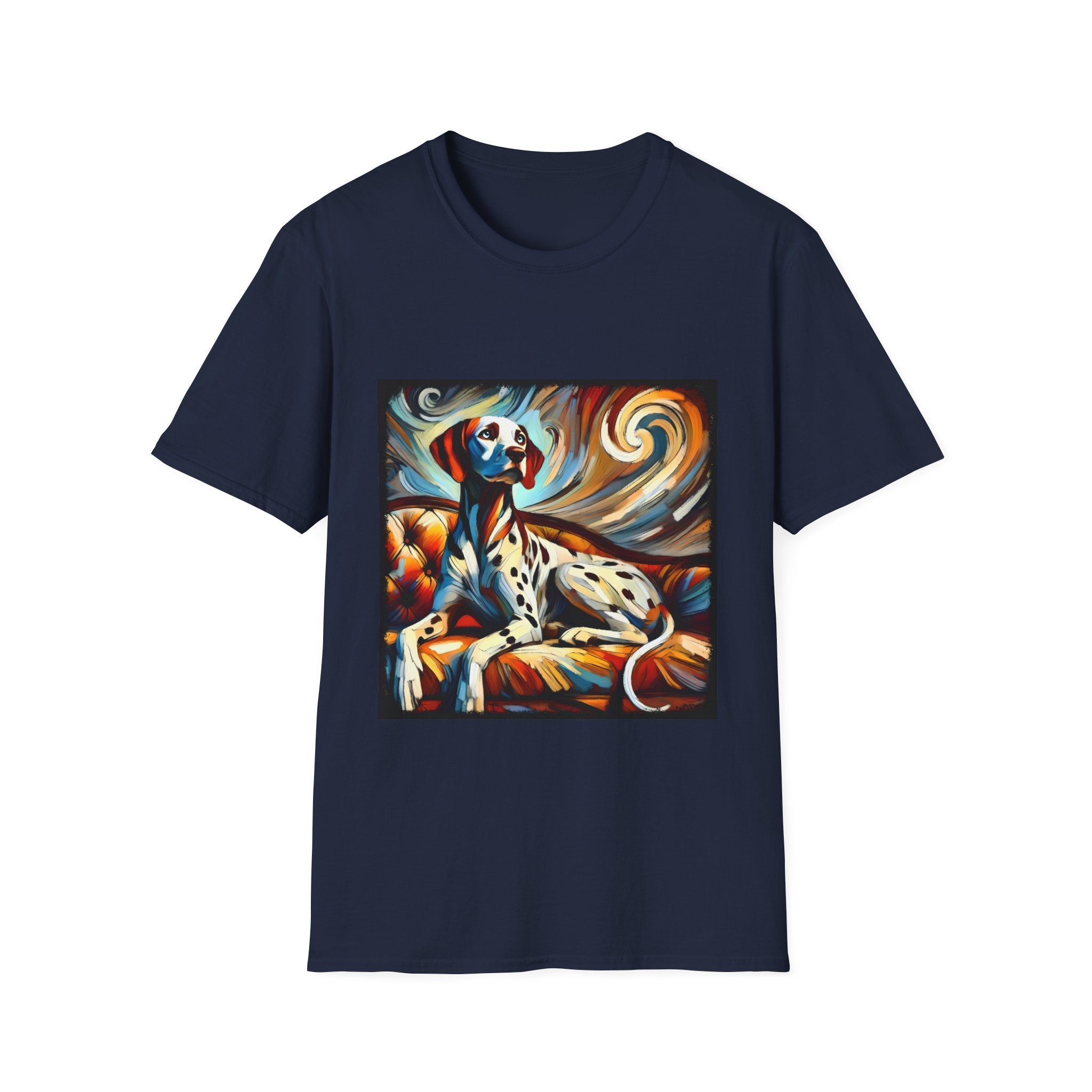 Dalmatian Warm Swirl | Unisex Dog T-Shirt