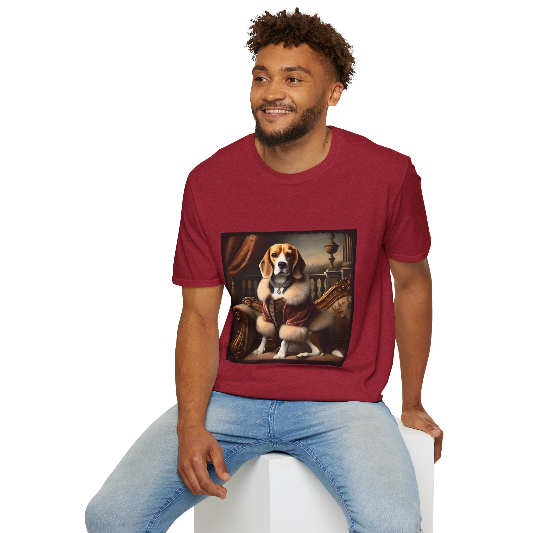 Beagle Diamond Royale | Unisex Dog T-Shirt