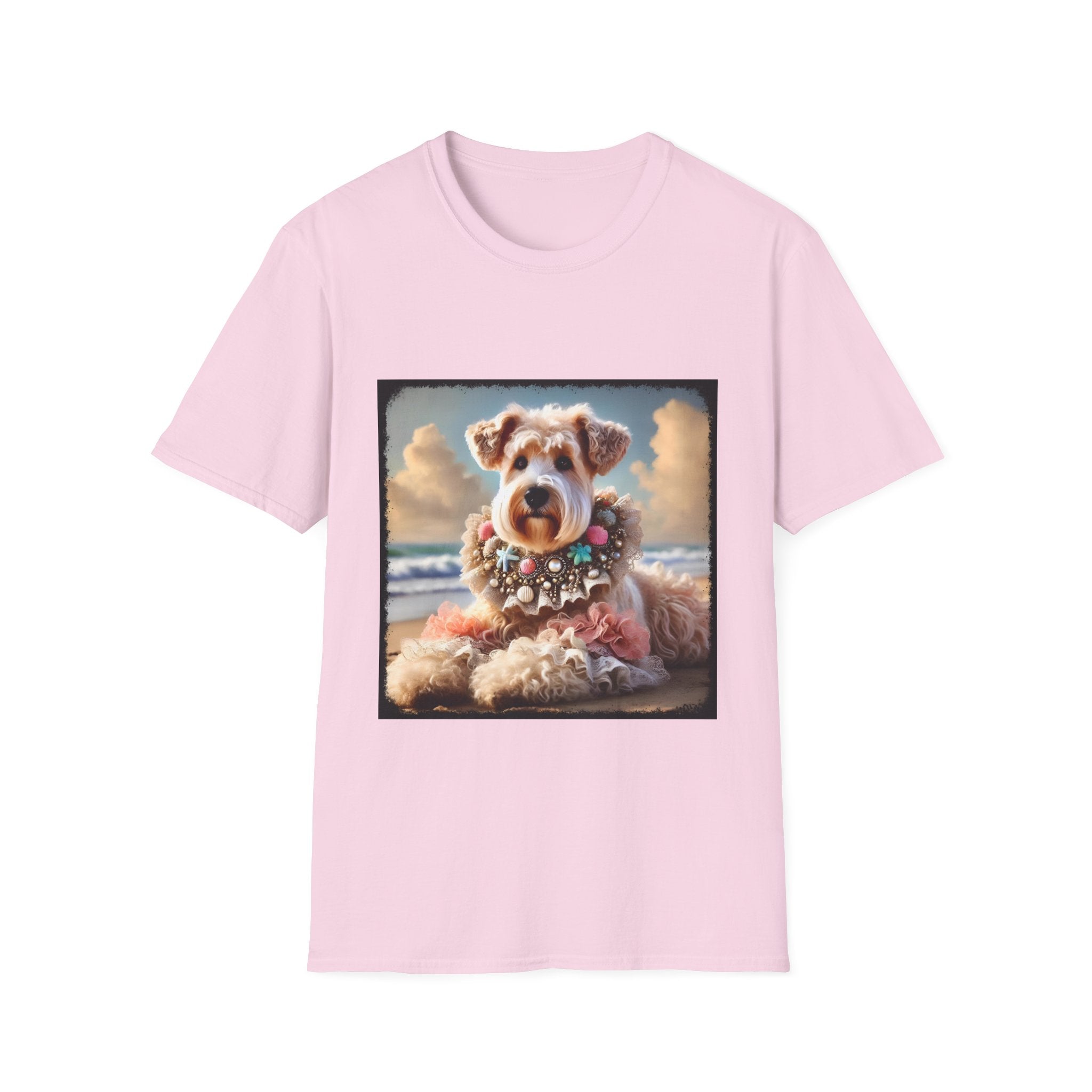 Wheaten Terrier Beach Babe | Unisex Dog T-Shirt