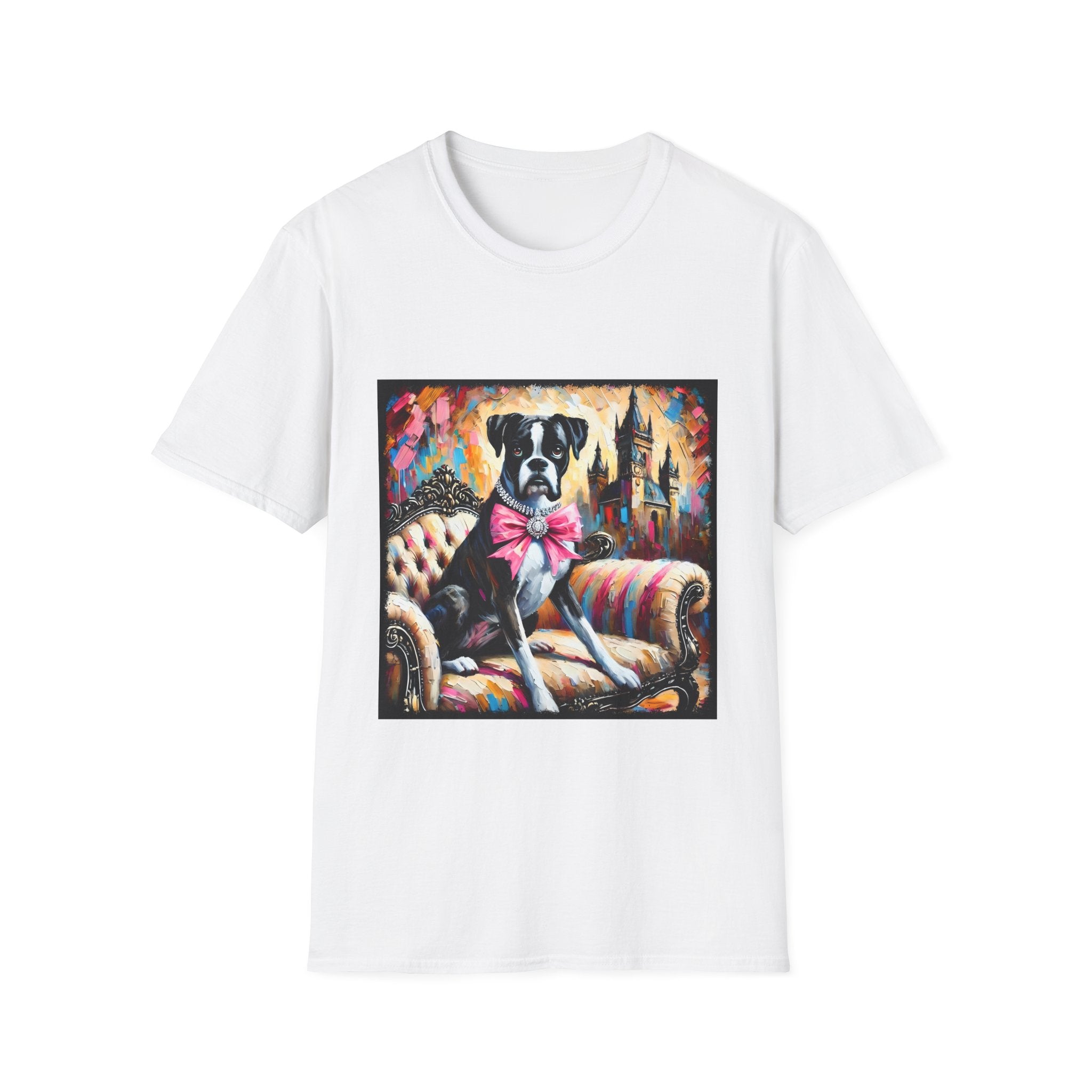 Boxer Pink Princess Classic | Unisex Dog T-Shirt