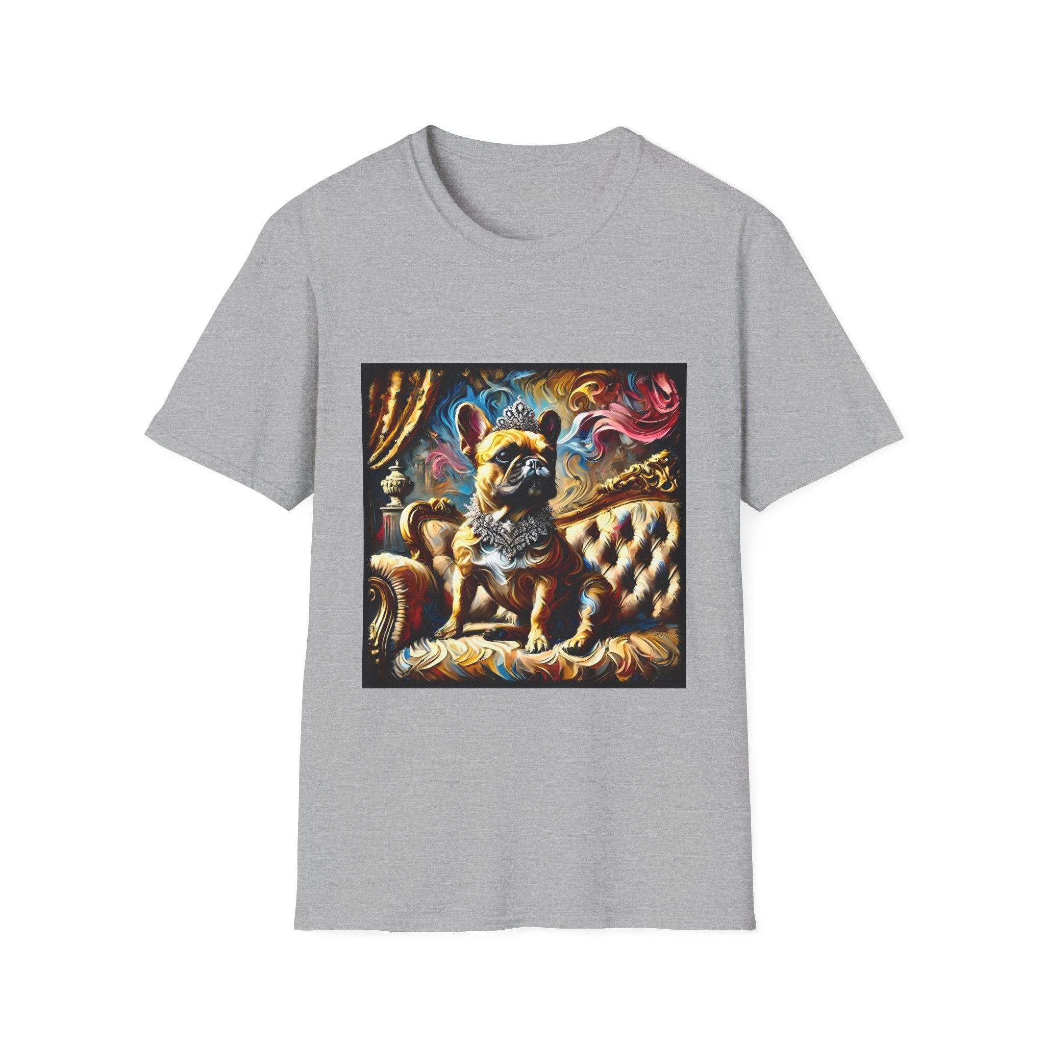 French Bulldog Wispy Swirl | Unisex Dog T-Shirt
